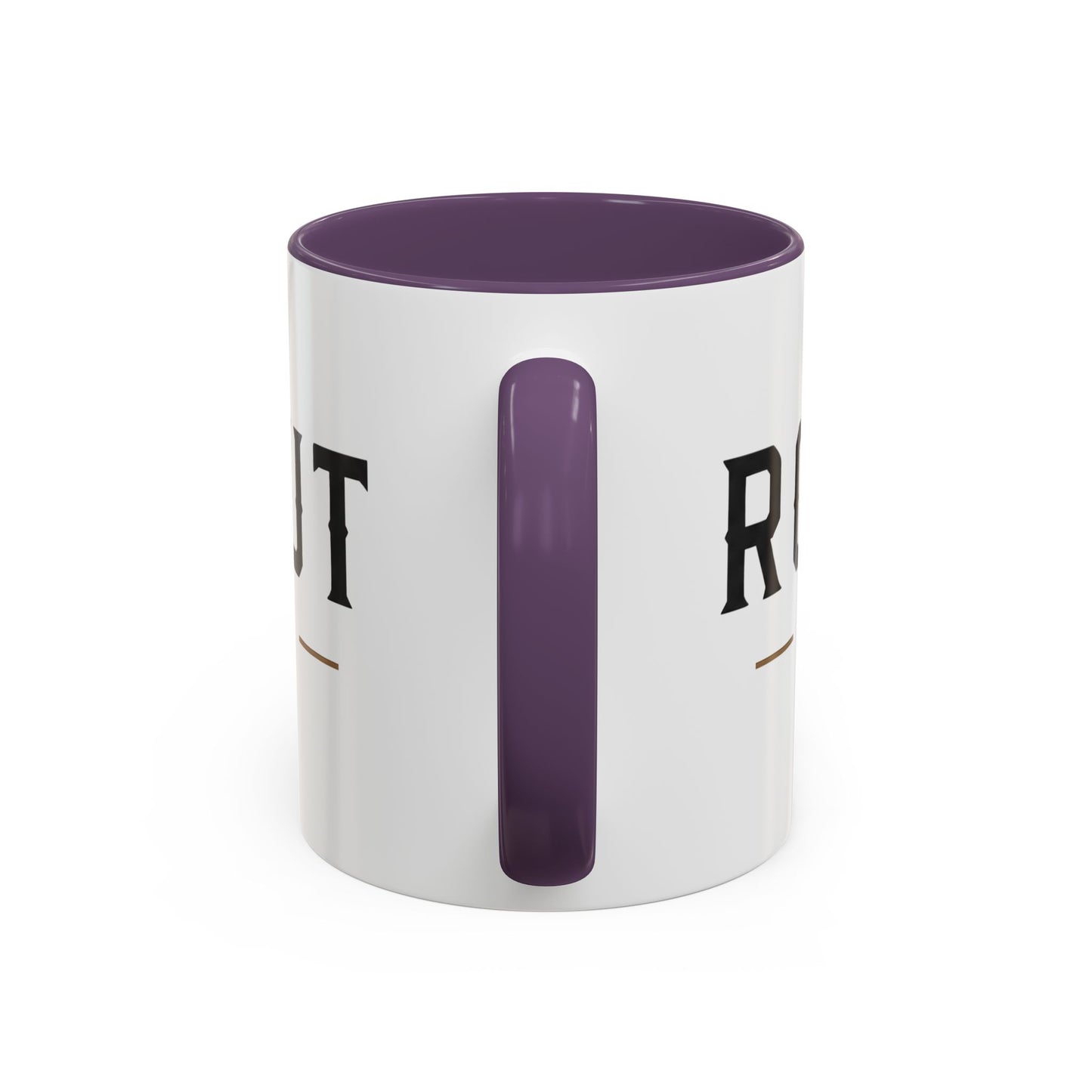 Accent Coffee Mug — Rustic Logo Coffee Cup (11/15oz)