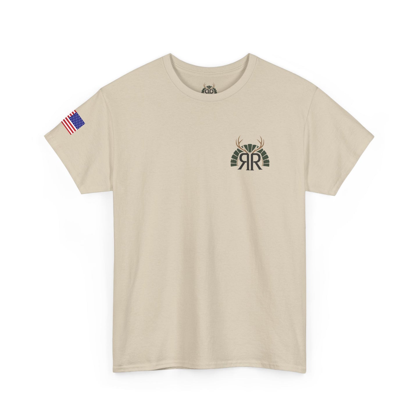 Cold Front Club Mountain Logo Tee — "Roost & Rut" Outdoor T-Shirt
