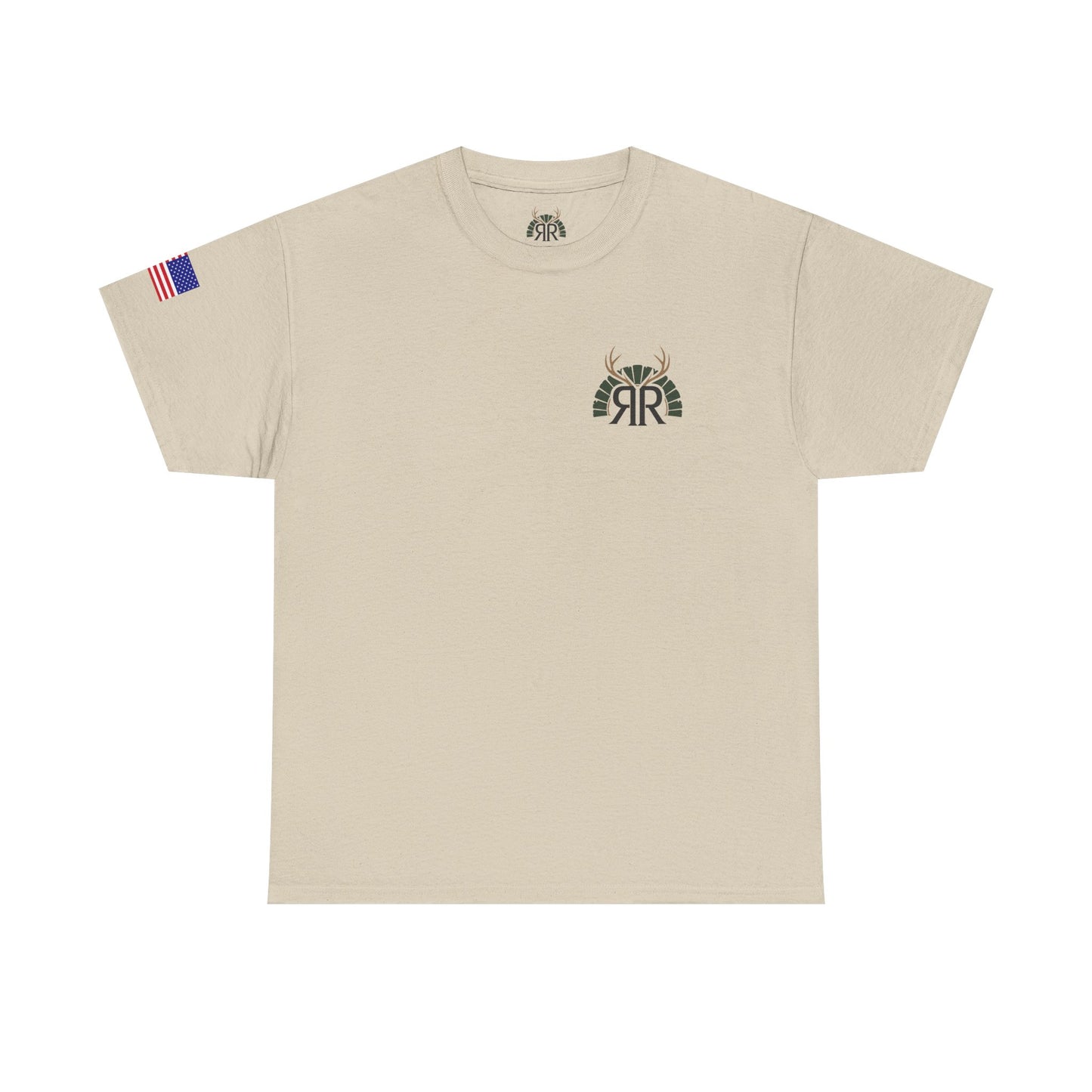 Cold Front Club Mountain Logo Tee — "Roost & Rut" Outdoor T-Shirt