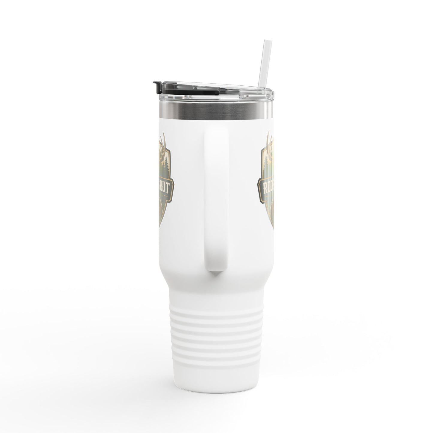 Roost & Rut 40oz Insulated Travel Mug — Outdoor Hunting Camp Tumbler
