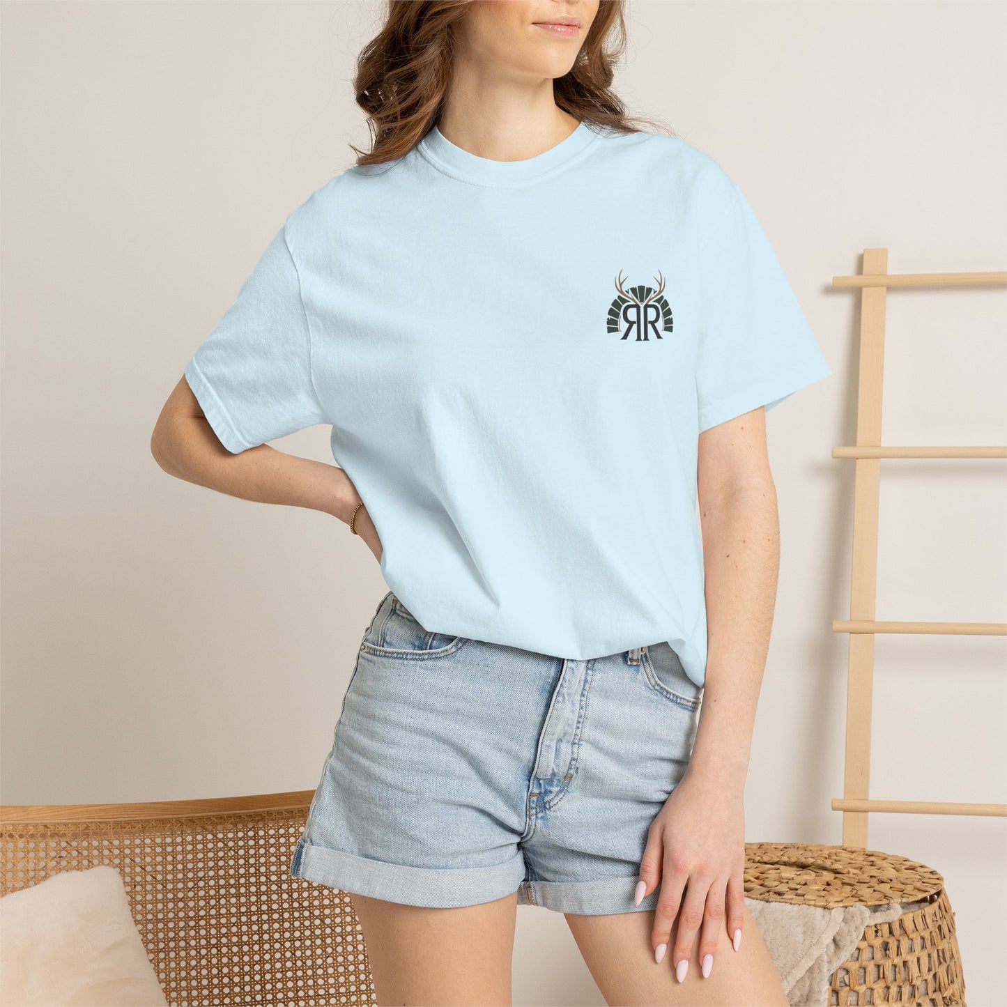 Trails, Tines & Timber T-Shirt — Rustic Outdoor Hunting & Fishing Graphic Tee