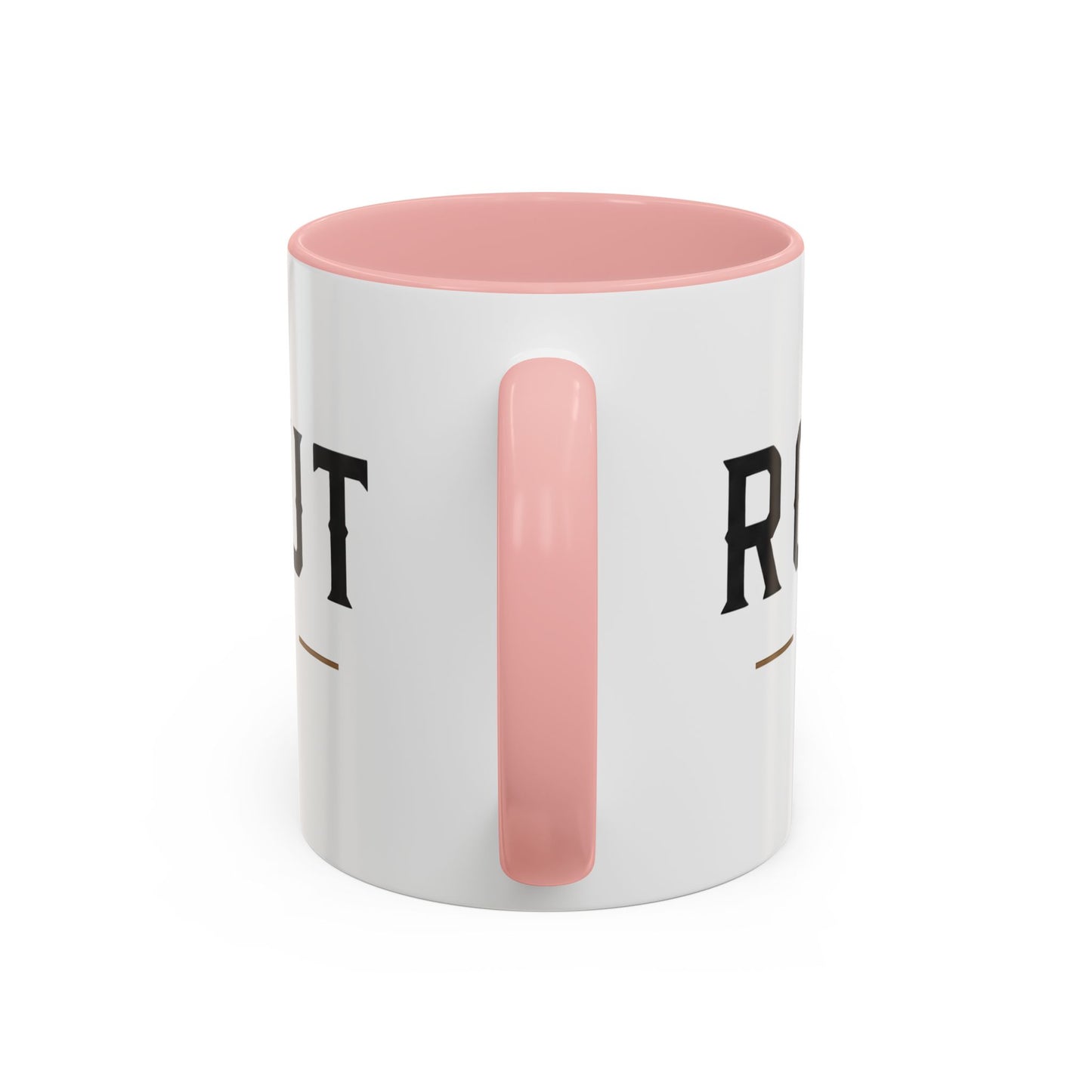 Accent Coffee Mug — Rustic Logo Coffee Cup (11/15oz)