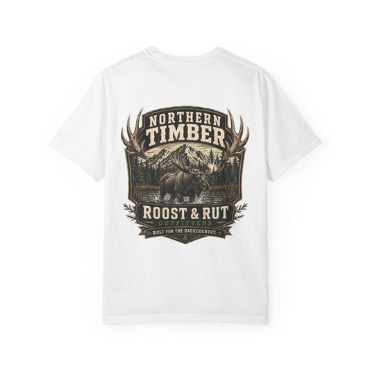 Northern Timber Moose Tee — Roost & Rut Outdoor Graphic T-Shirt