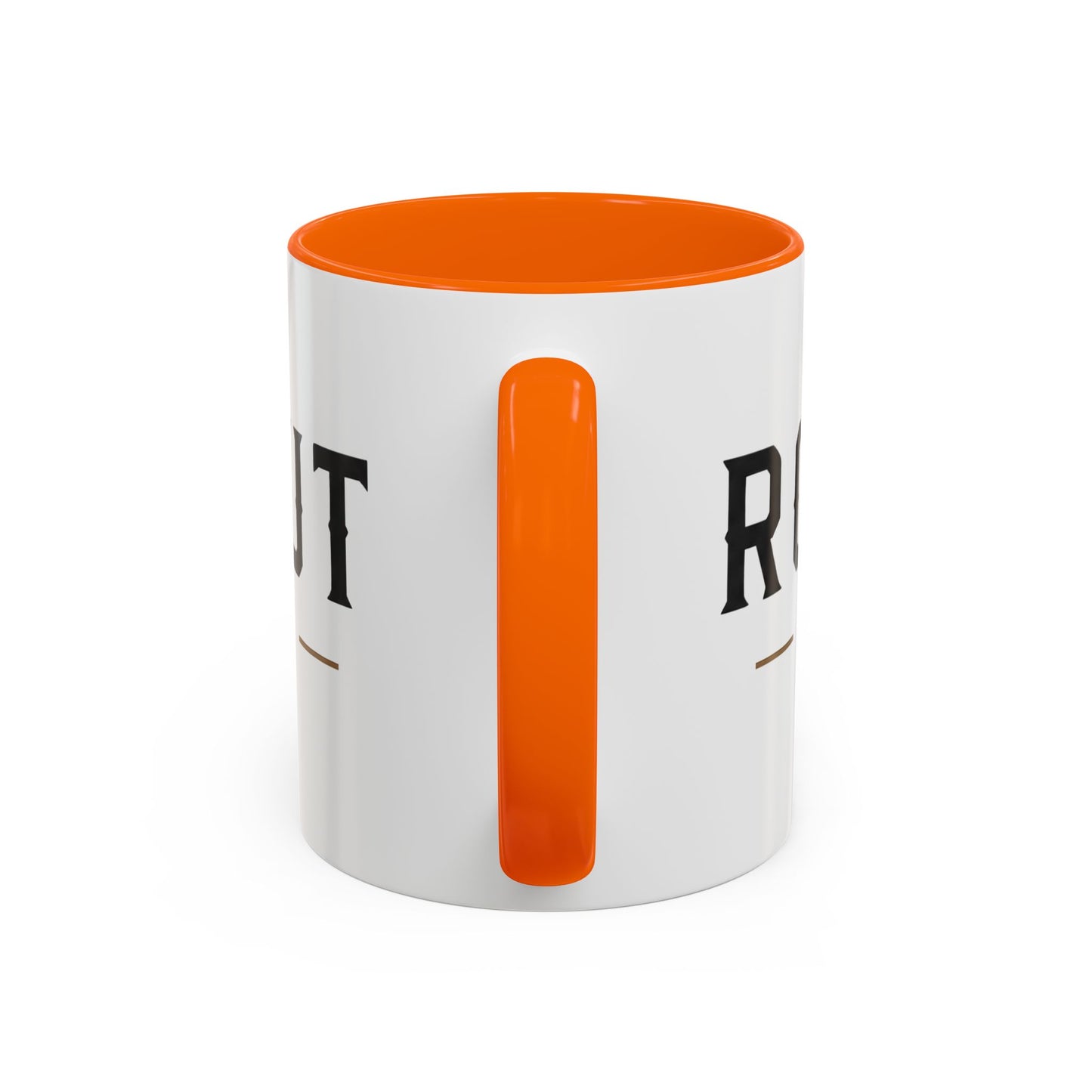 Accent Coffee Mug — Rustic Logo Coffee Cup (11/15oz)