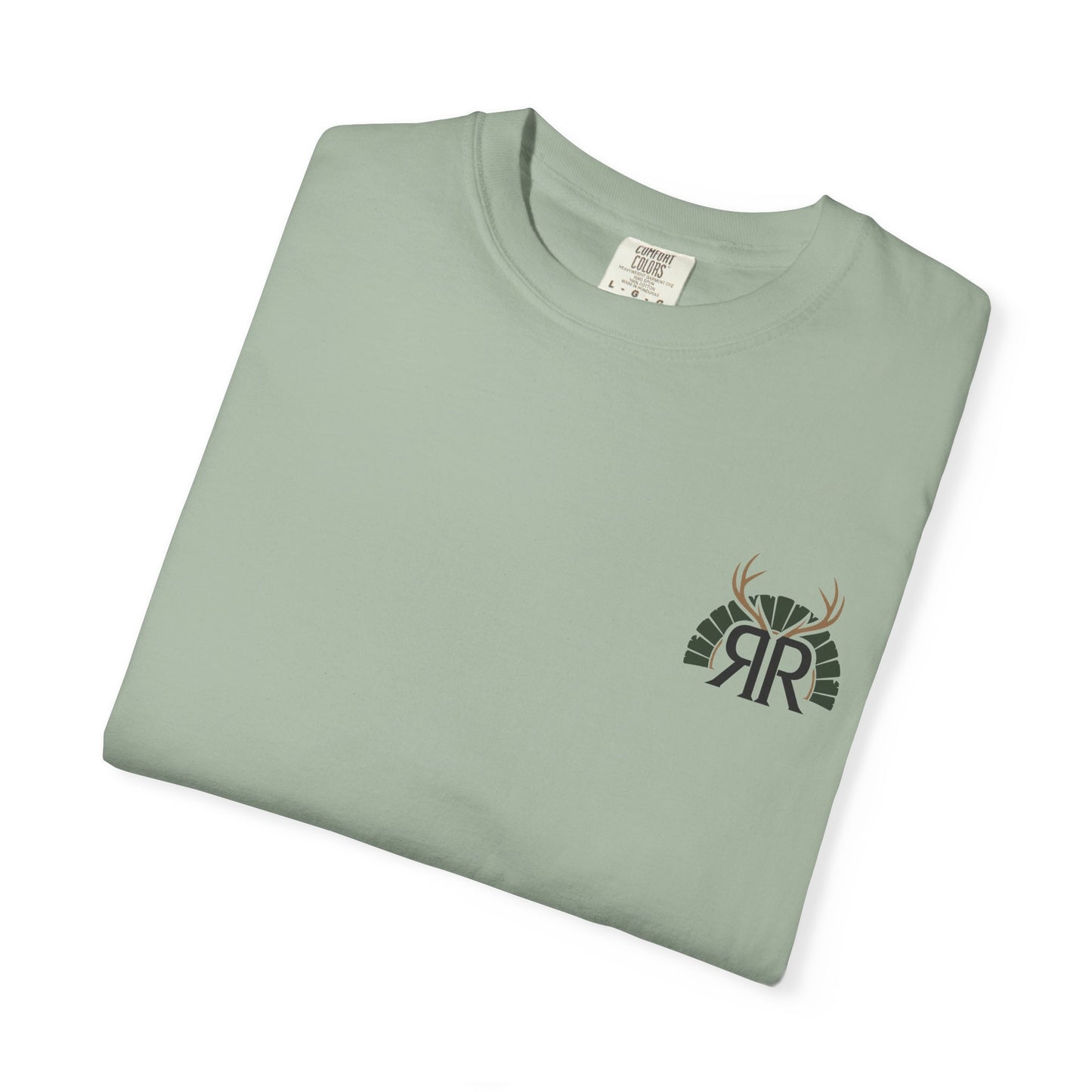 Trails, Tines & Timber T-Shirt — Rustic Outdoor Hunting & Fishing Graphic Tee