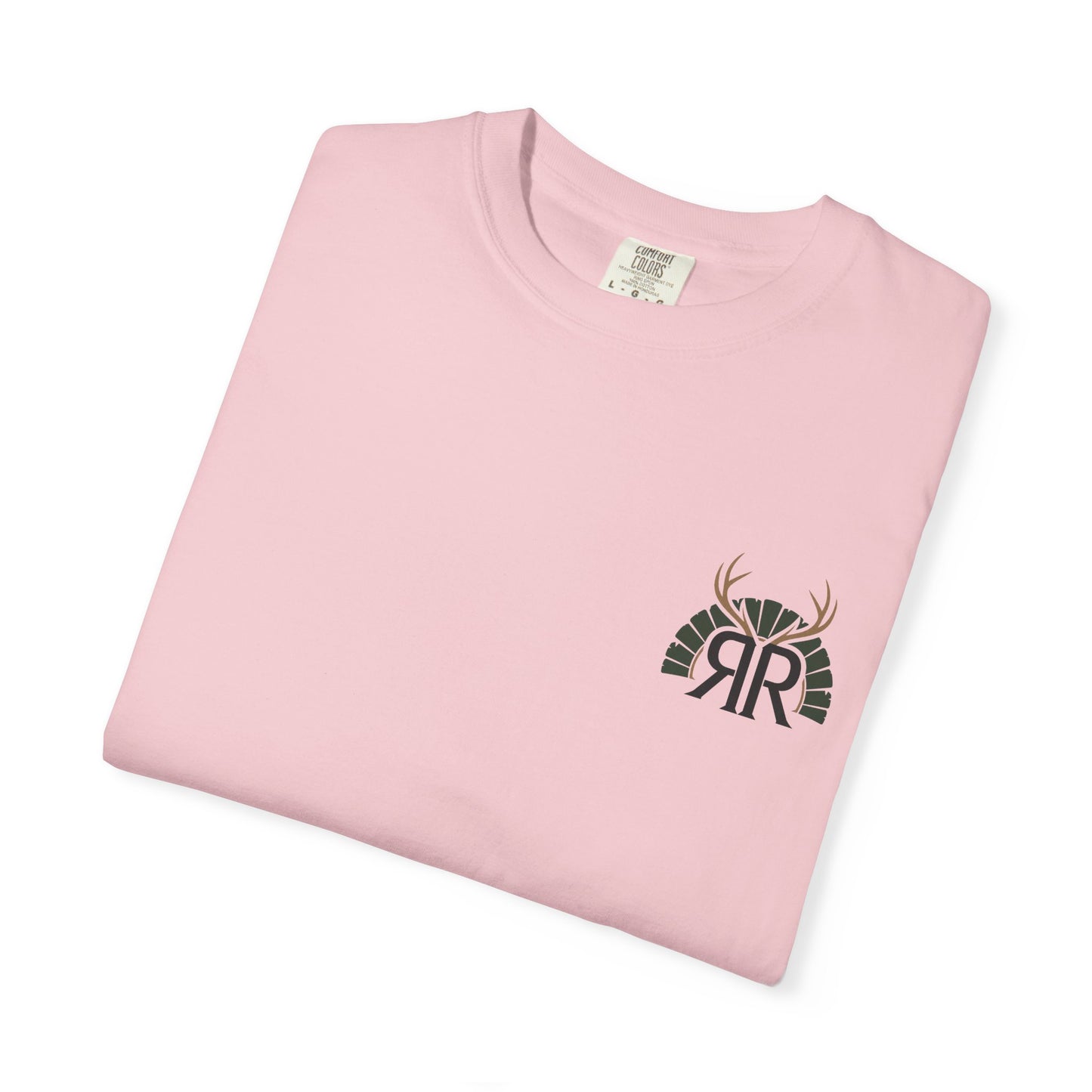 Sunrise RR Logo T-Shirt — Minimal Retro Emblem Tee