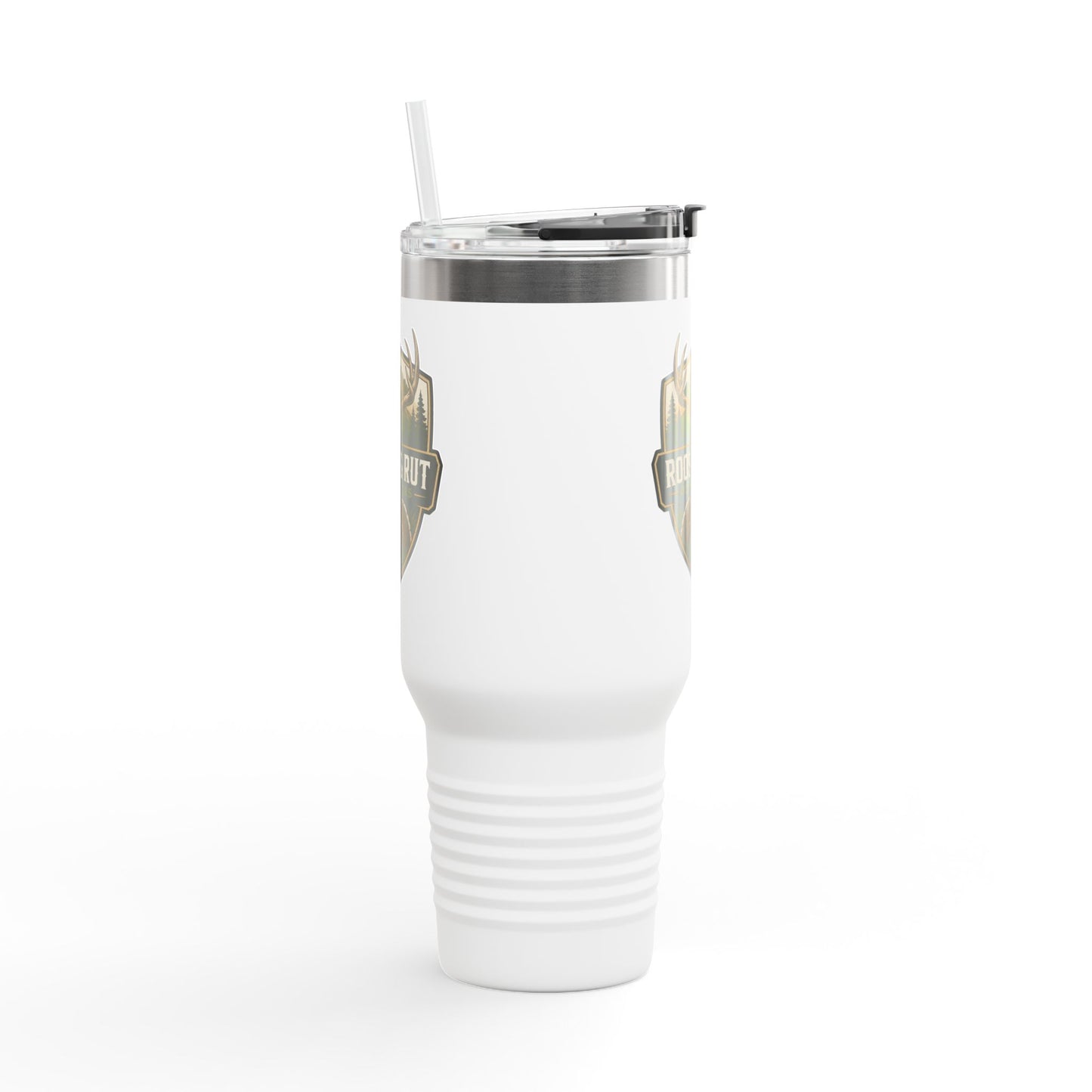 Roost & Rut 40oz Insulated Travel Mug — Outdoor Hunting Camp Tumbler