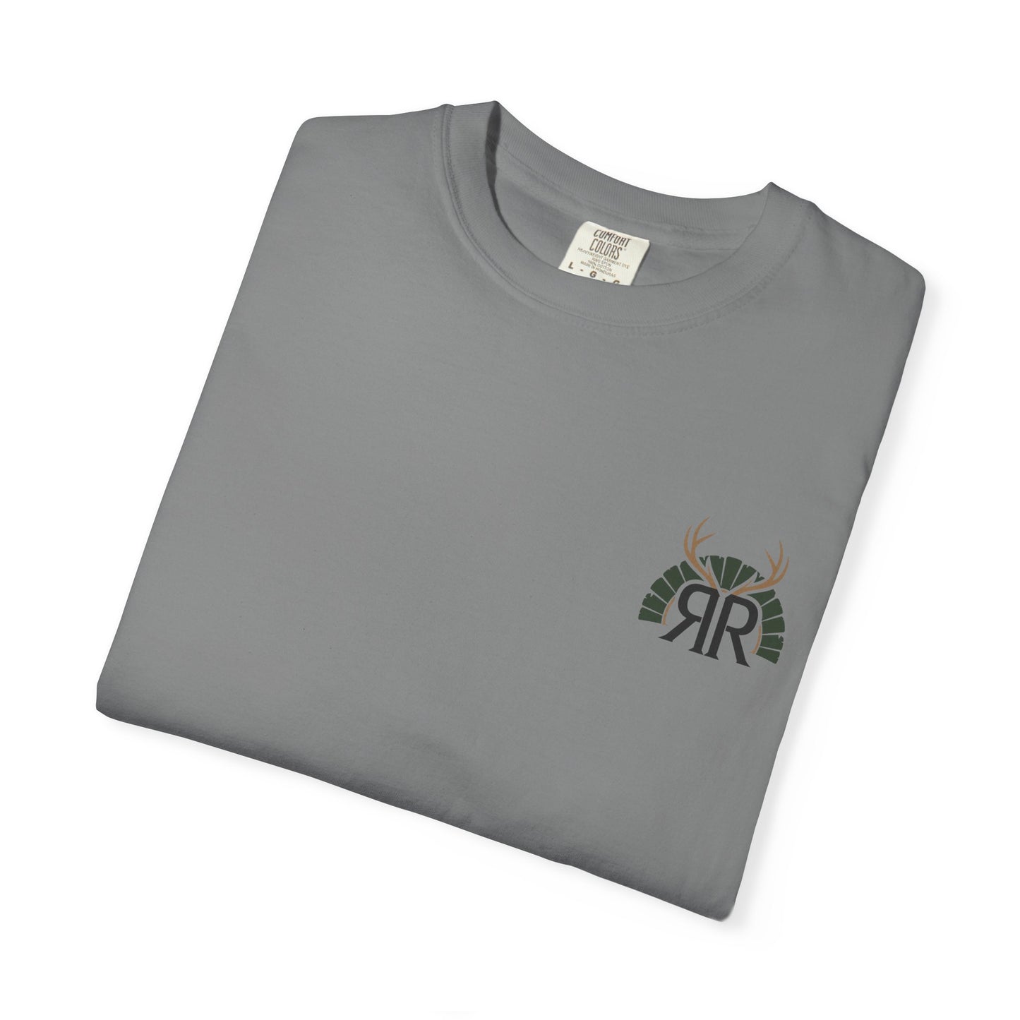 Trails, Tines & Timber T-Shirt — Rustic Outdoor Hunting & Fishing Graphic Tee