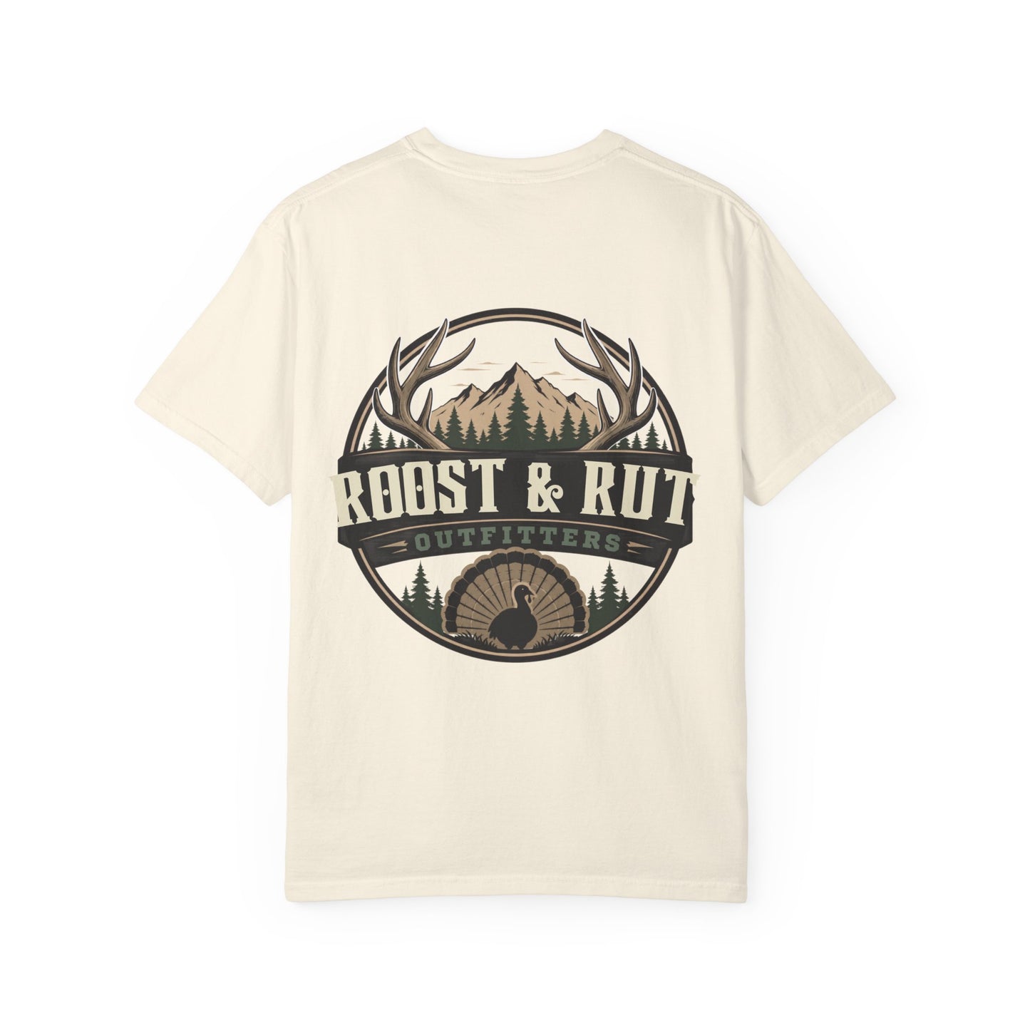 Roost & Rut Outfitters Logo Tee — Hunting, Outdoors Graphic T-Shirt