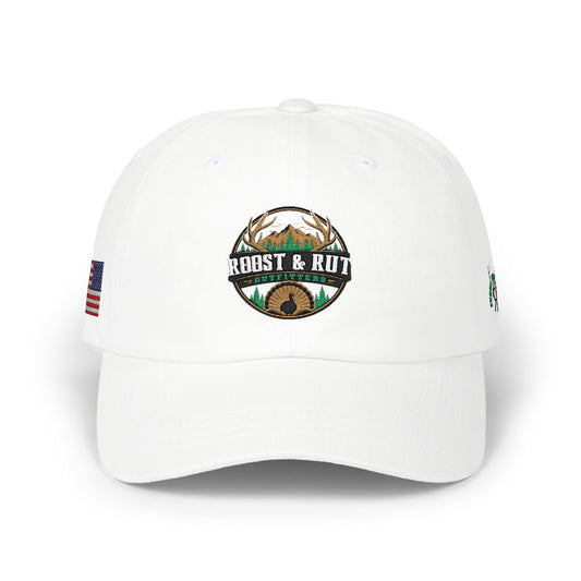 Classic Dad Cap - Rustic Mountain Bear Logo Embroidered Baseball Hat