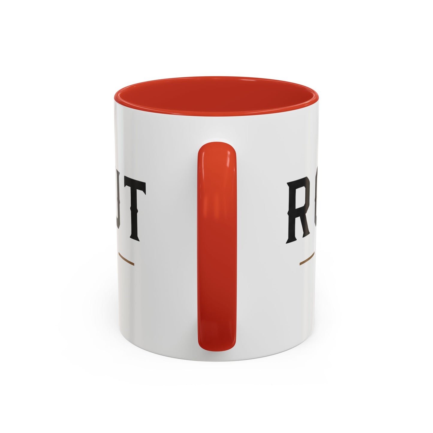 Accent Coffee Mug — Rustic Logo Coffee Cup (11/15oz)