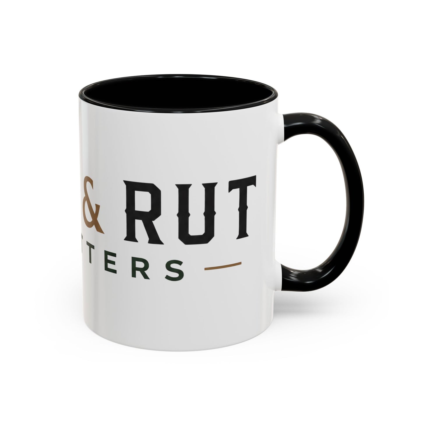 Accent Coffee Mug — Rustic Logo Coffee Cup (11/15oz)