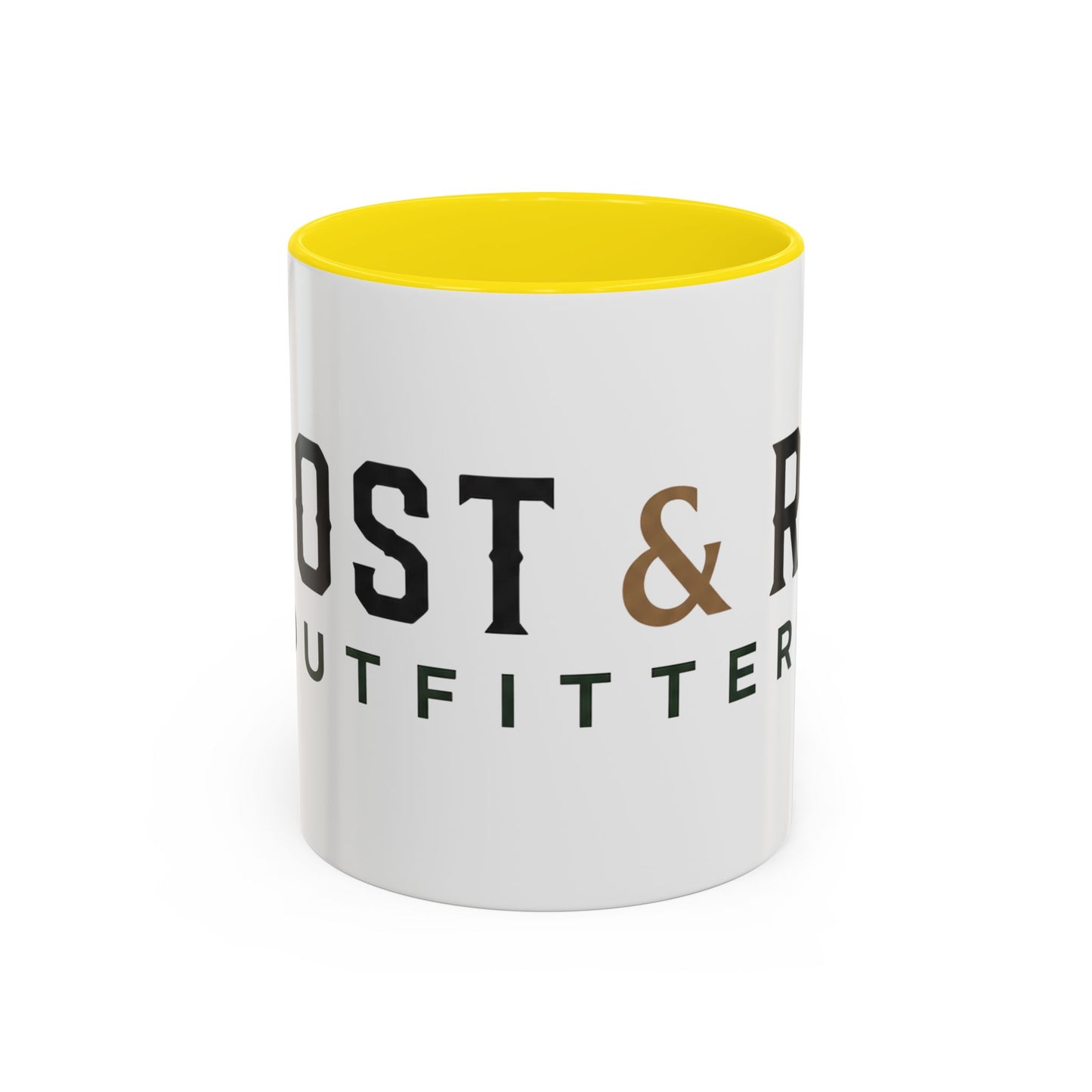 Accent Coffee Mug — Rustic Logo Coffee Cup (11/15oz)