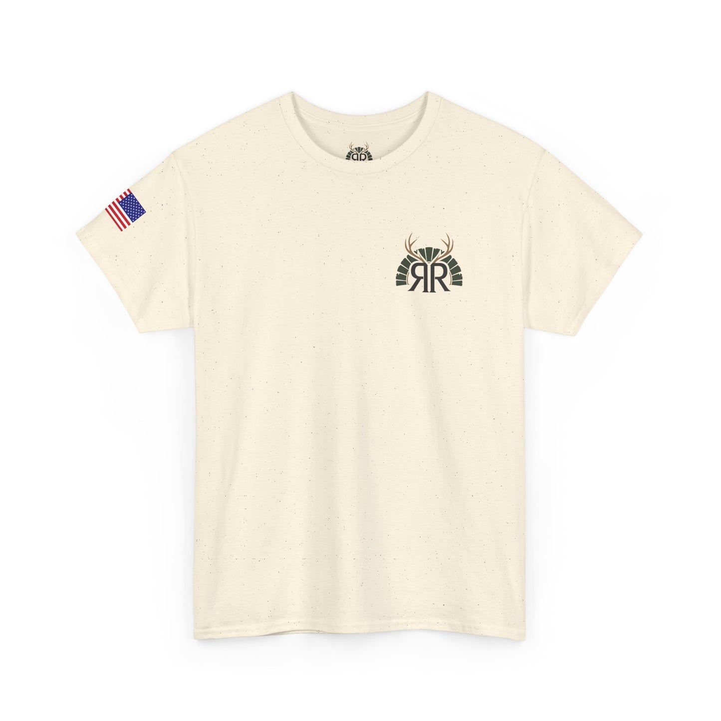 Cold Front Club Mountain Logo Tee — "Roost & Rut" Outdoor T-Shirt