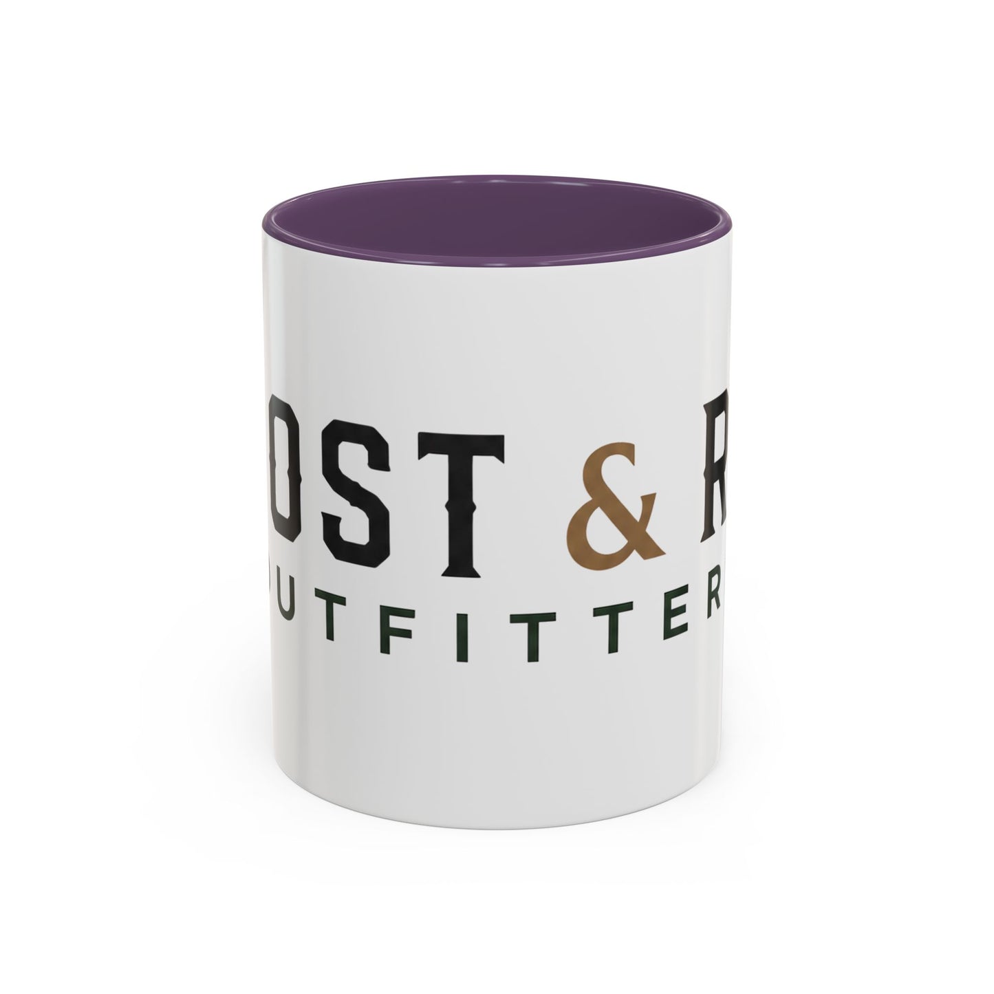 Accent Coffee Mug — Rustic Logo Coffee Cup (11/15oz)