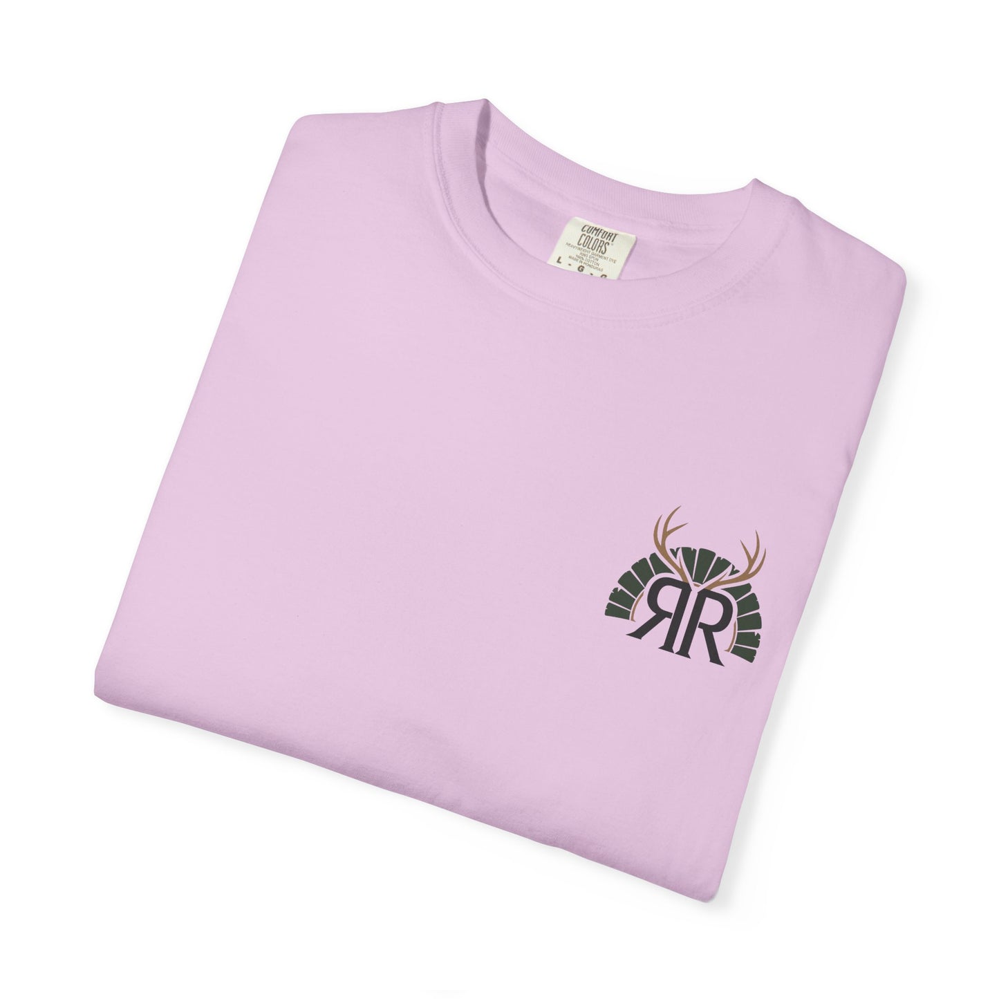 Sunrise RR Logo T-Shirt — Minimal Retro Emblem Tee