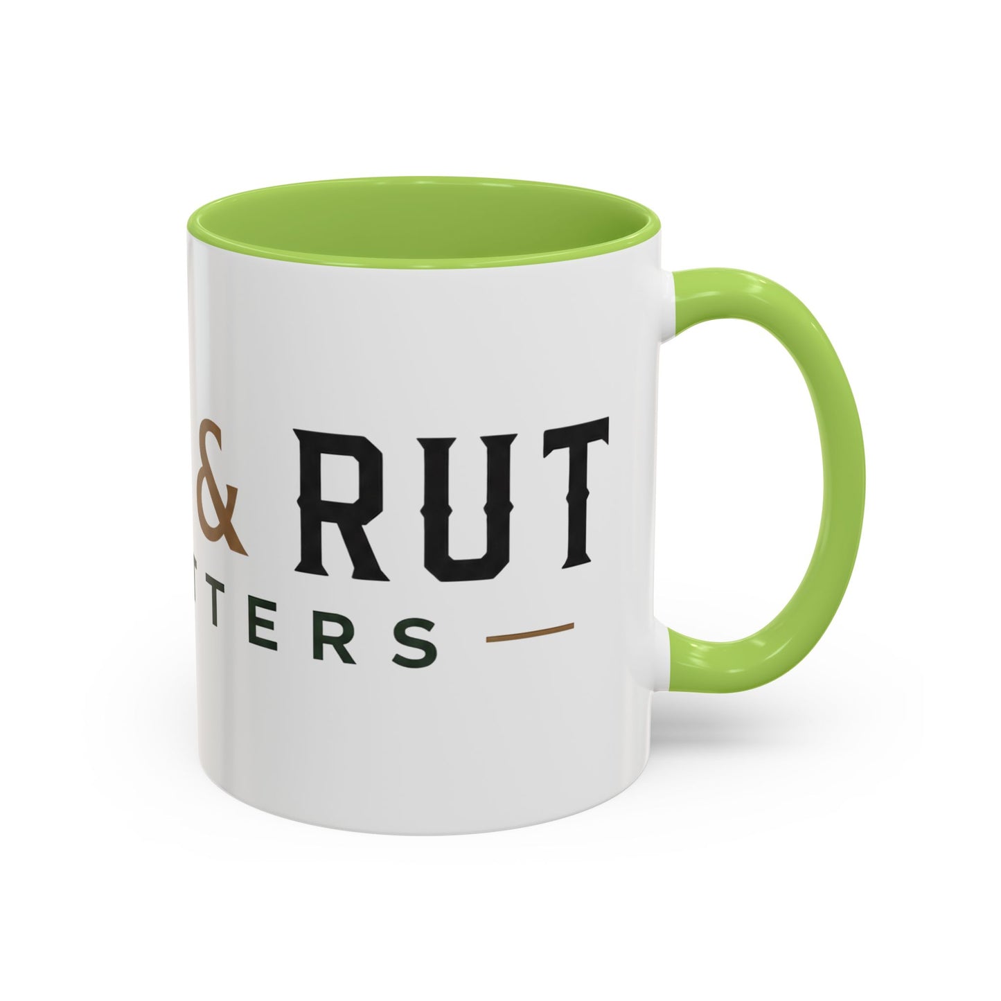 Accent Coffee Mug — Rustic Logo Coffee Cup (11/15oz)