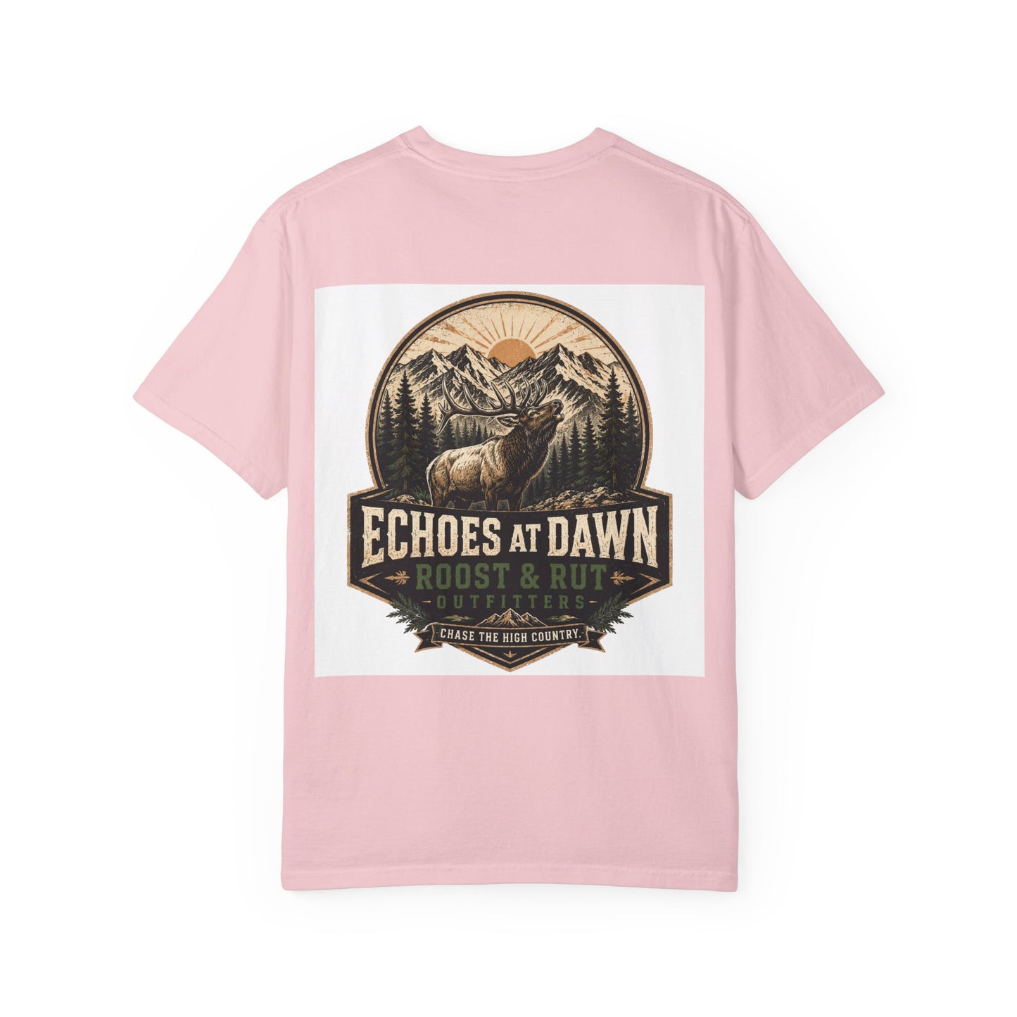 Sunrise RR Logo T-Shirt — Minimal Retro Emblem Tee