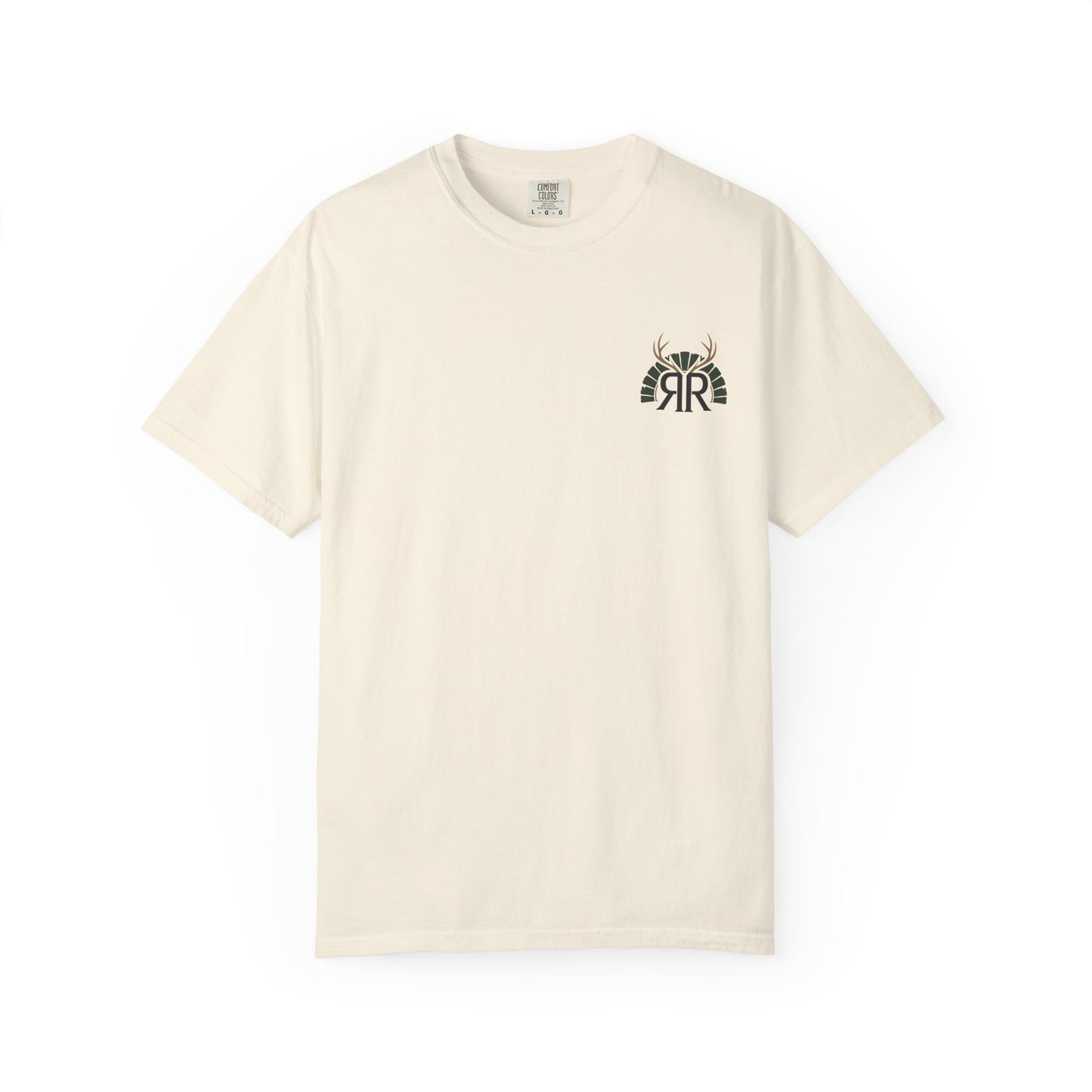 Trails, Tines & Timber T-Shirt — Rustic Outdoor Hunting & Fishing Graphic Tee
