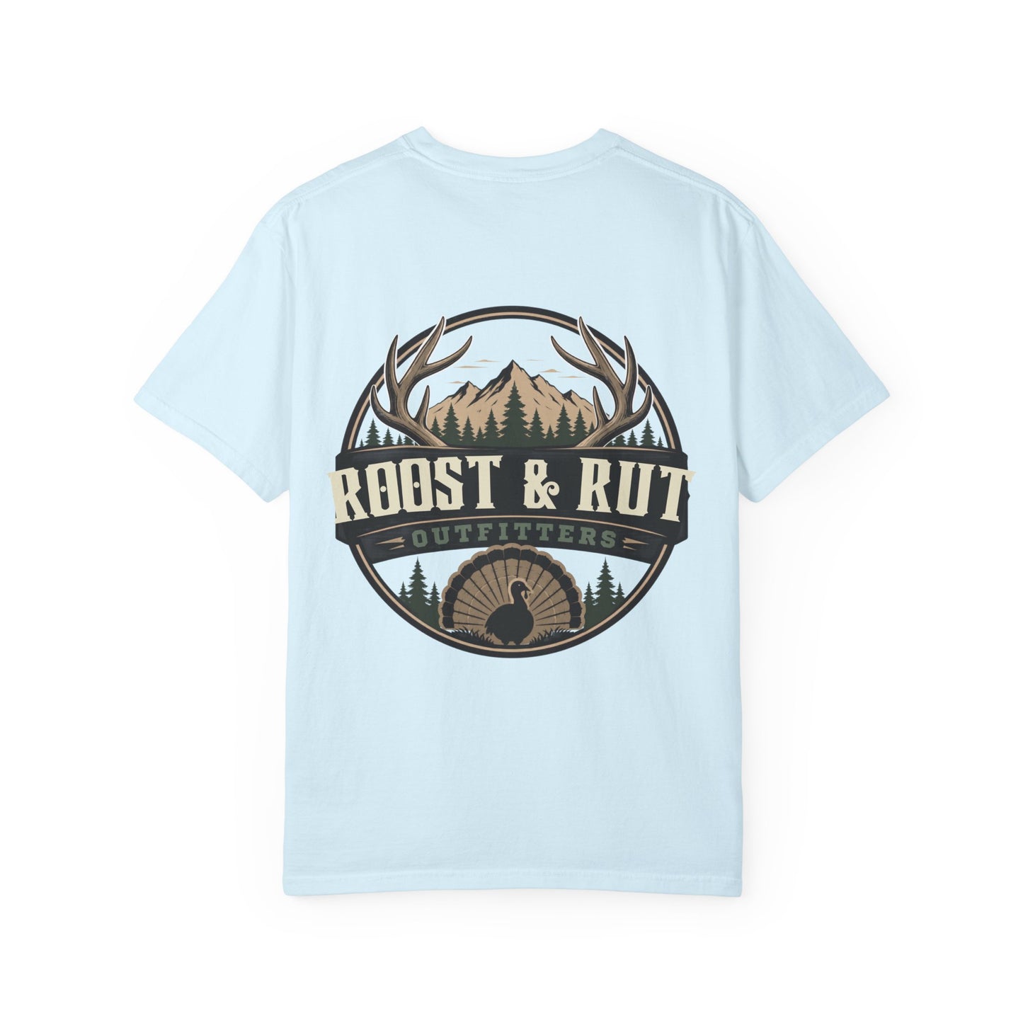 Roost & Rut Outfitters Logo Tee — Hunting, Outdoors Graphic T-Shirt