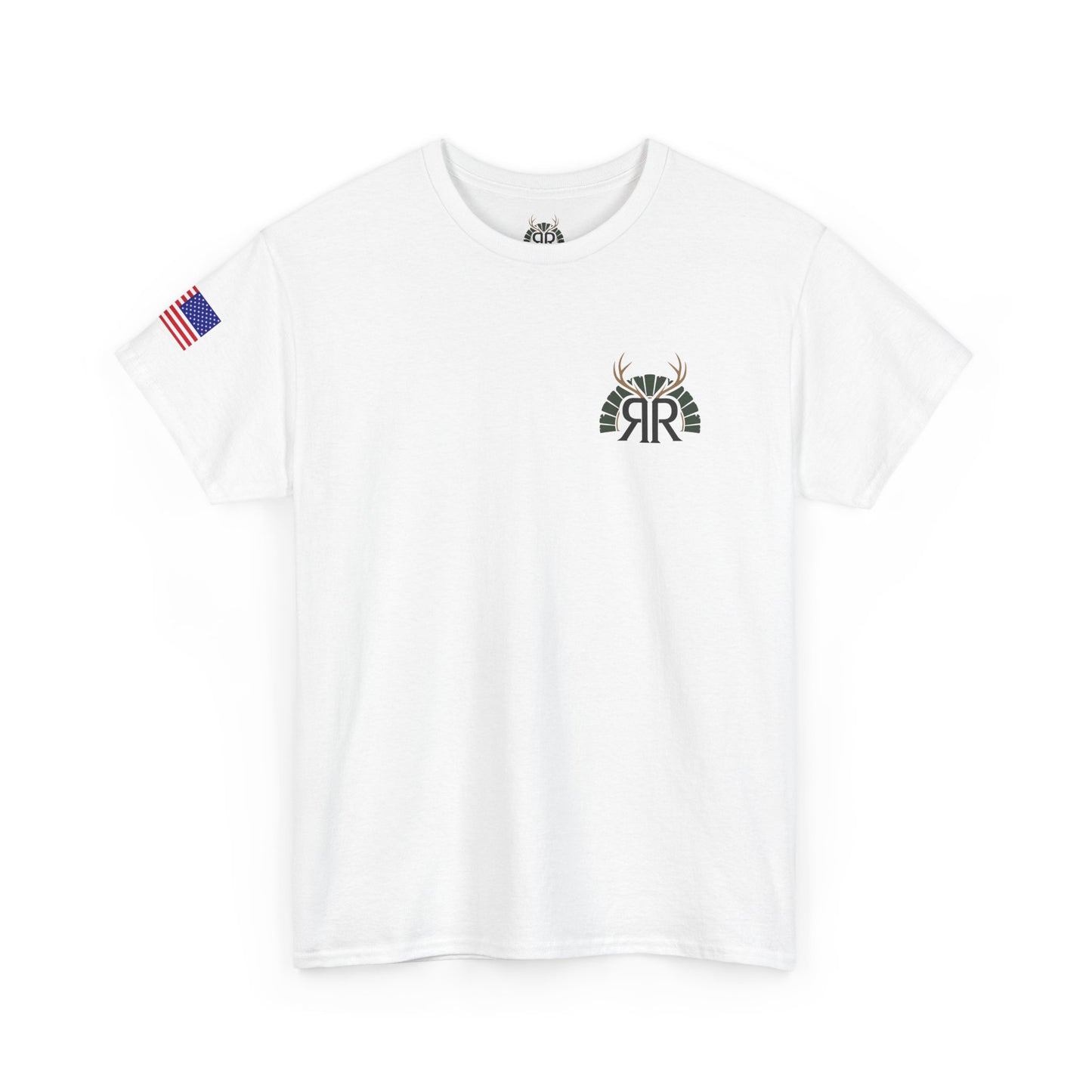 Cold Front Club Mountain Logo Tee — "Roost & Rut" Outdoor T-Shirt