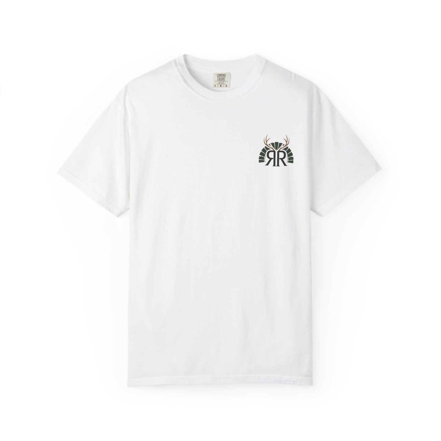 Trails, Tines & Timber T-Shirt — Rustic Outdoor Hunting & Fishing Graphic Tee