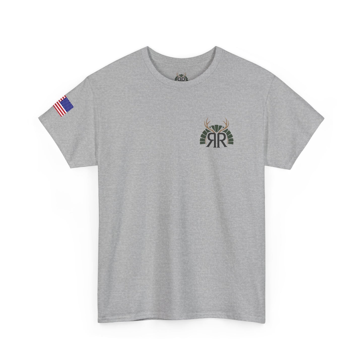 Cold Front Club Mountain Logo Tee — "Roost & Rut" Outdoor T-Shirt