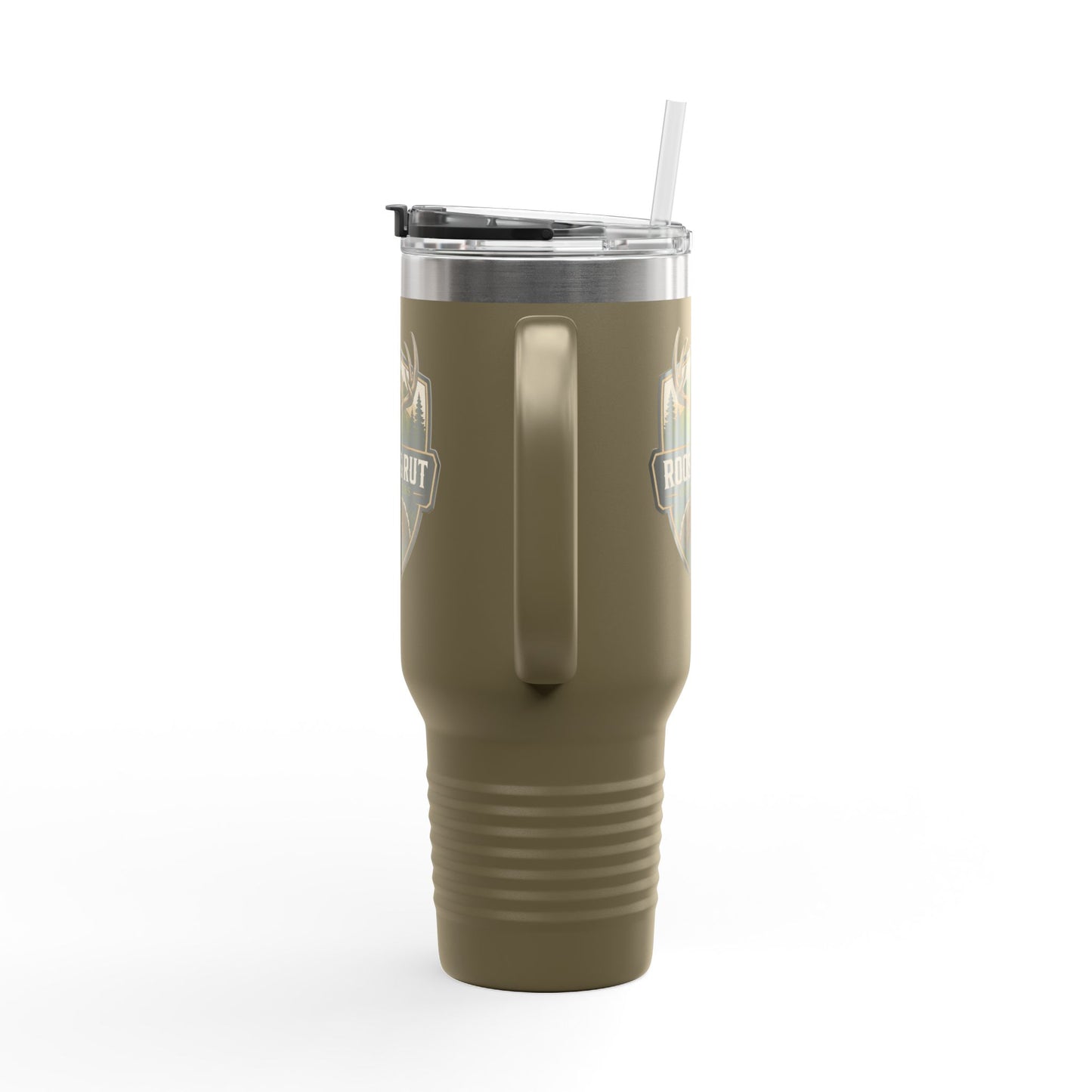 Roost & Rut 40oz Insulated Travel Mug — Outdoor Hunting Camp Tumbler