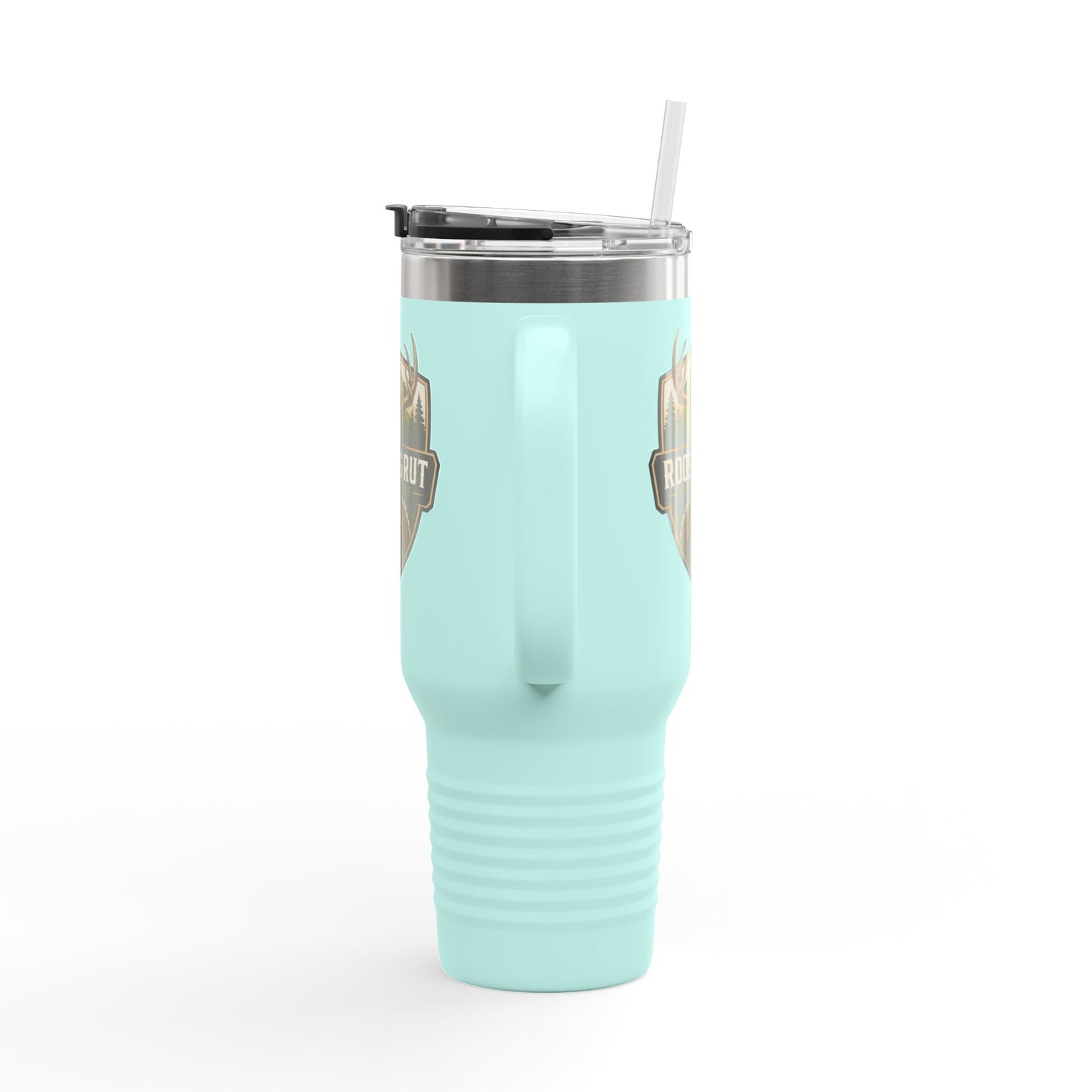 Roost & Rut 40oz Insulated Travel Mug — Outdoor Hunting Camp Tumbler