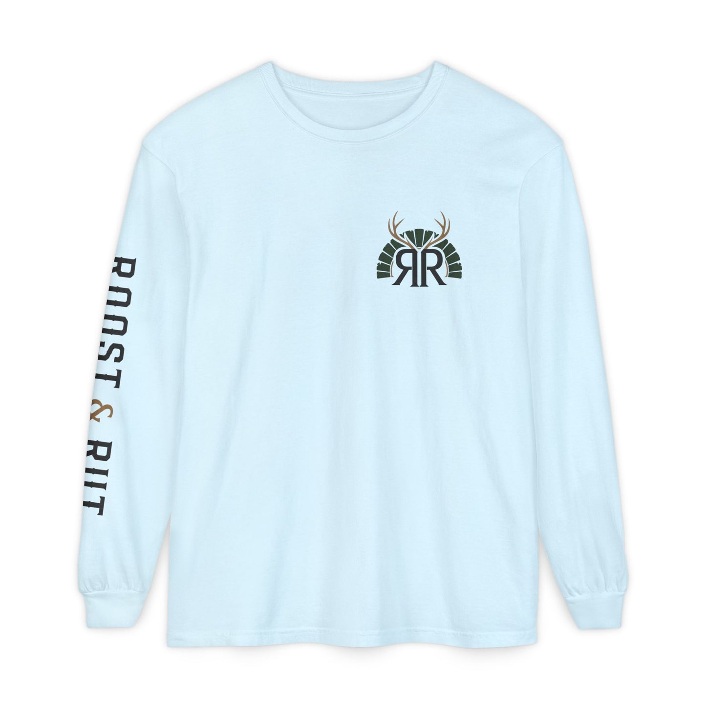 Roost & Rut Outfitters Deer Badge Long Sleeve T‑Shirt