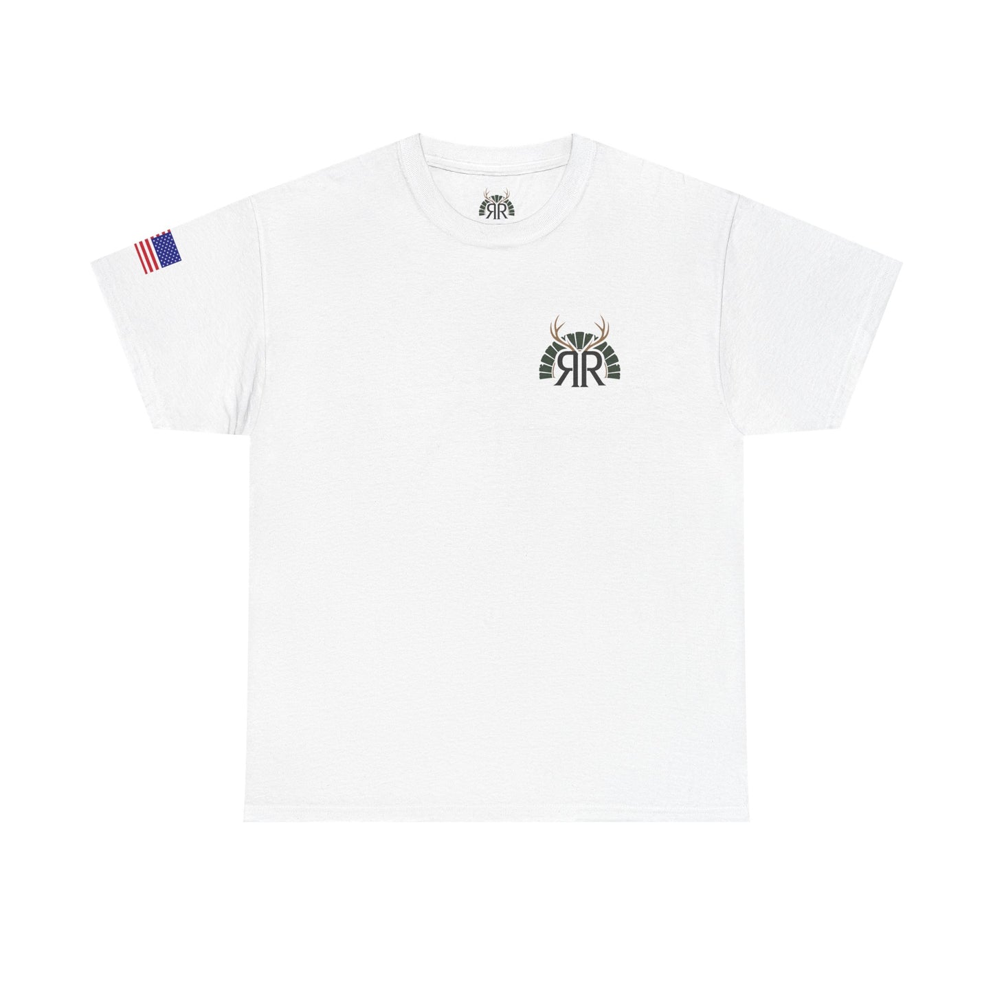 Cold Front Club Mountain Logo Tee — "Roost & Rut" Outdoor T-Shirt
