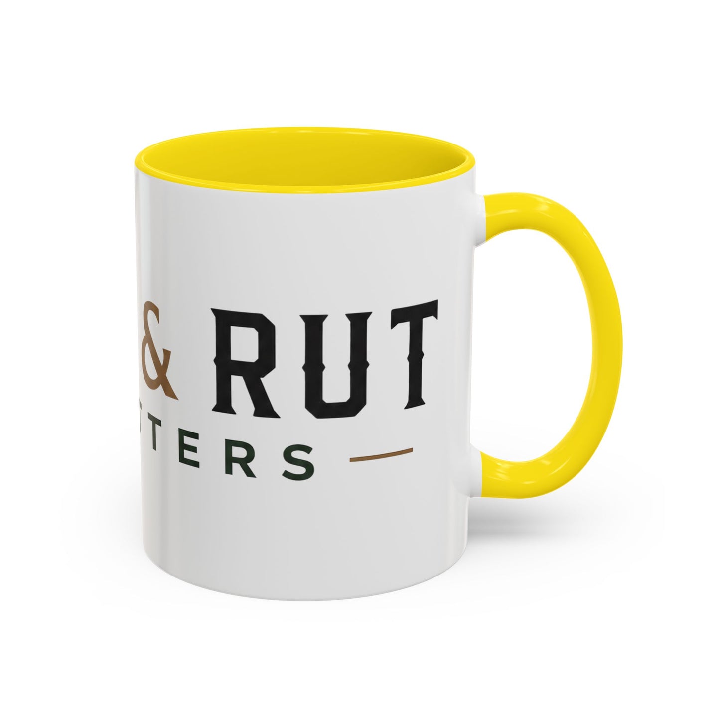 Accent Coffee Mug — Rustic Logo Coffee Cup (11/15oz)