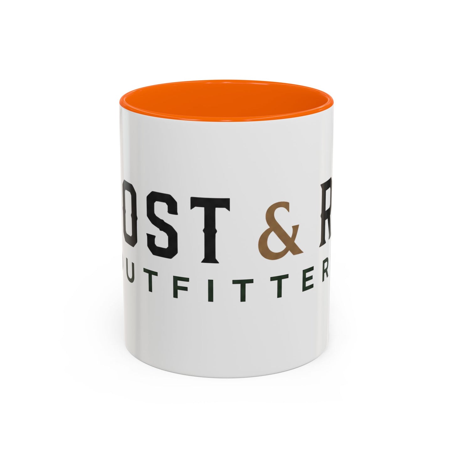 Accent Coffee Mug — Rustic Logo Coffee Cup (11/15oz)