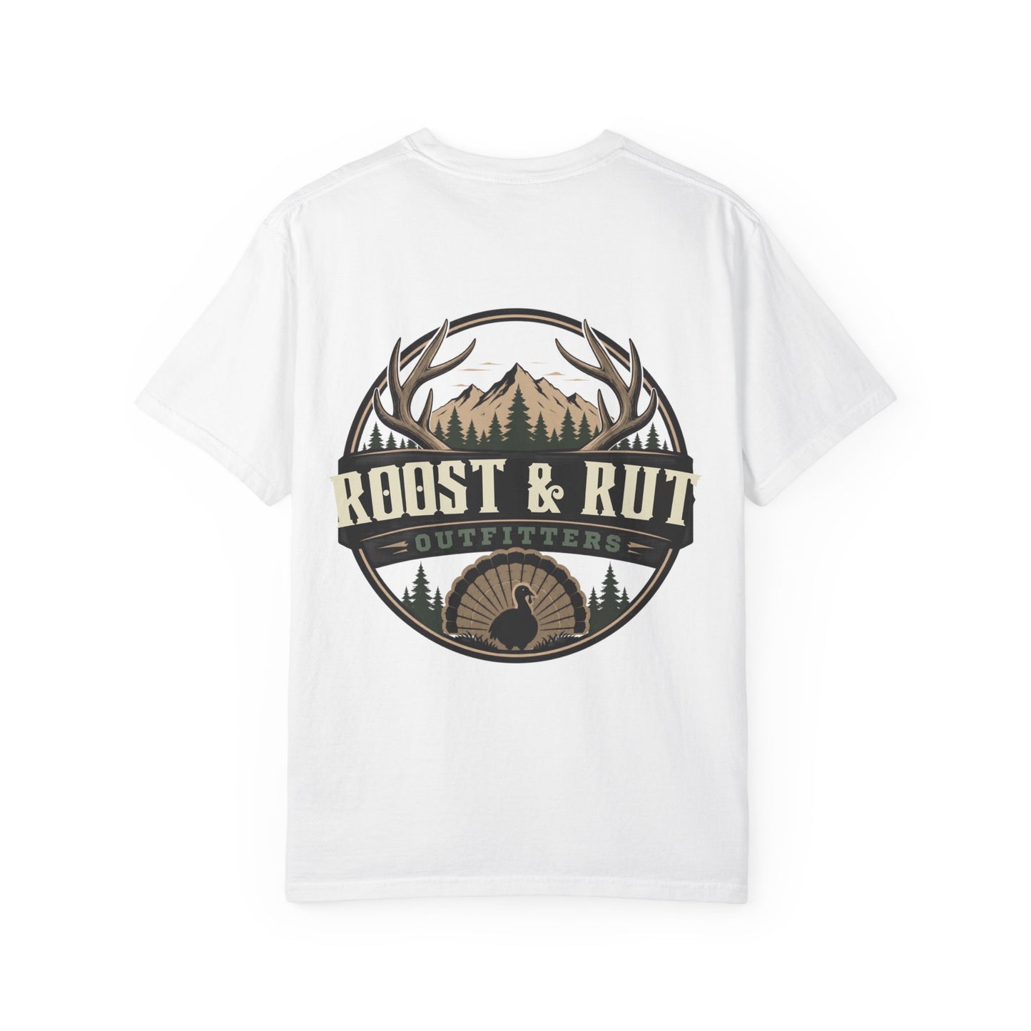 Roost & Rut Outfitters Logo Tee — Hunting, Outdoors Graphic T-Shirt