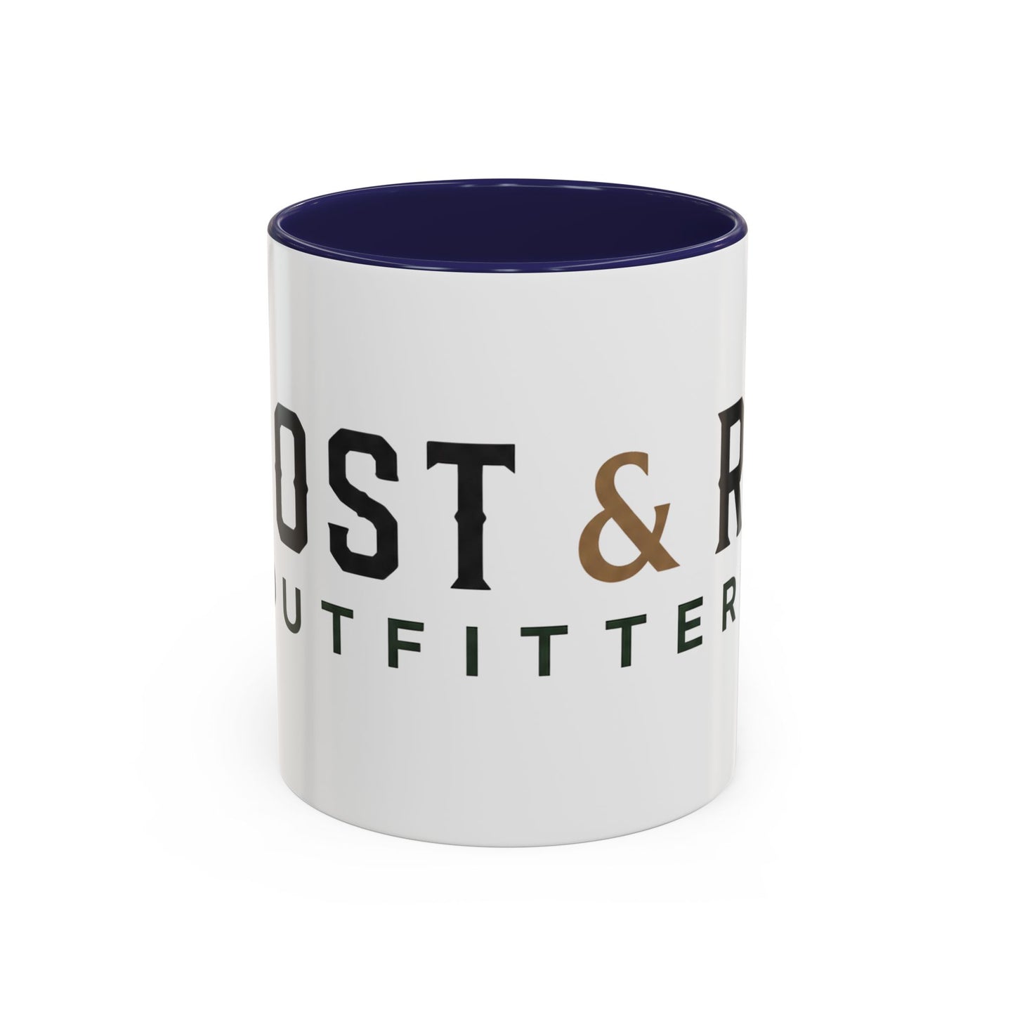 Accent Coffee Mug — Rustic Logo Coffee Cup (11/15oz)