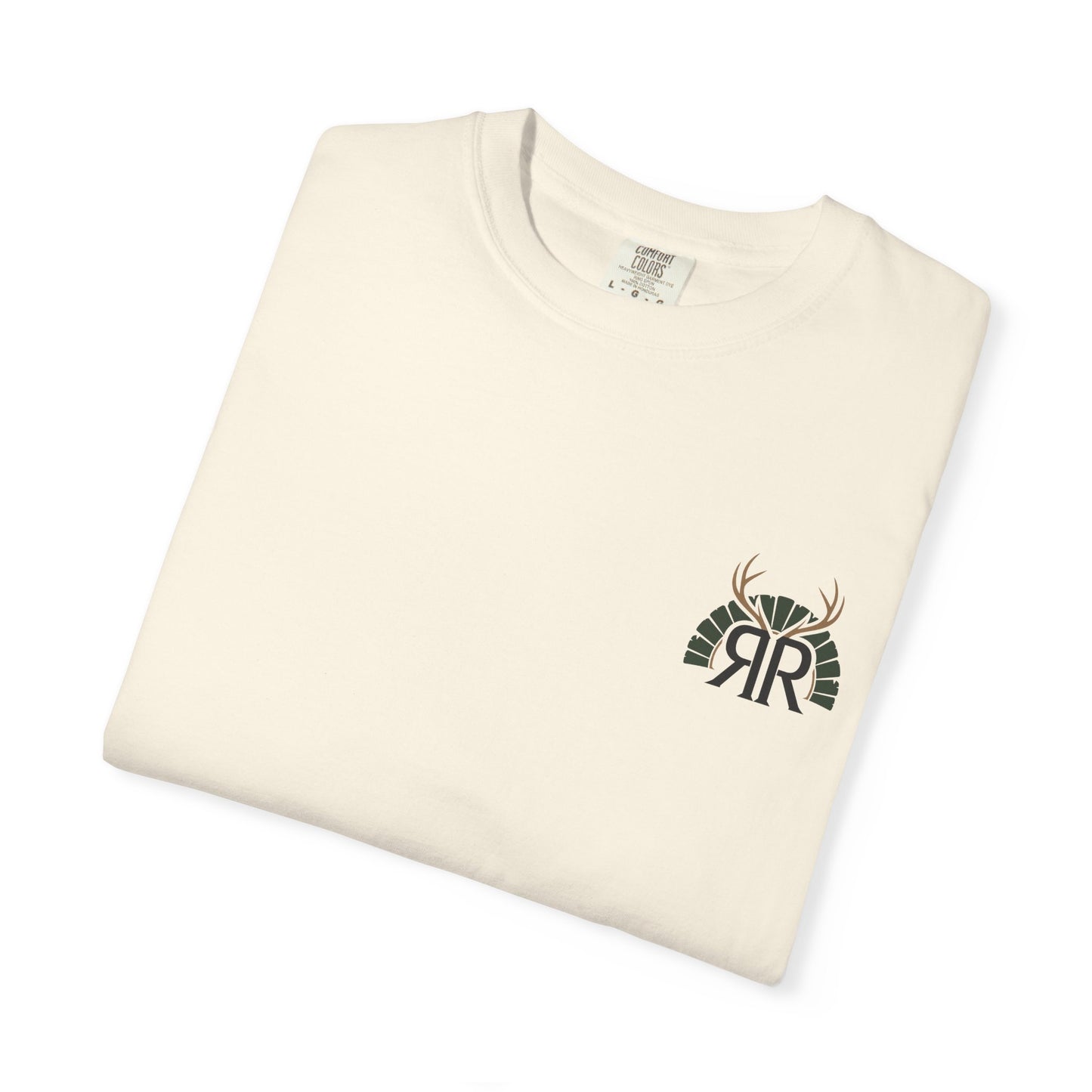 Trails, Tines & Timber T-Shirt — Rustic Outdoor Hunting & Fishing Graphic Tee