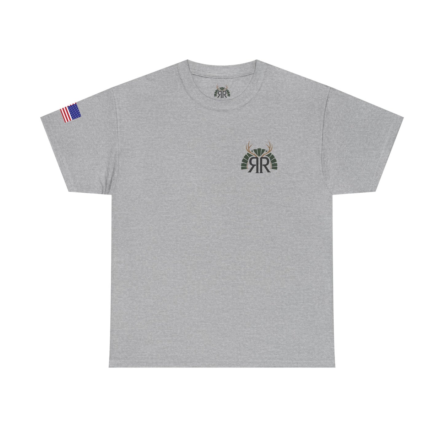 Cold Front Club Mountain Logo Tee — "Roost & Rut" Outdoor T-Shirt