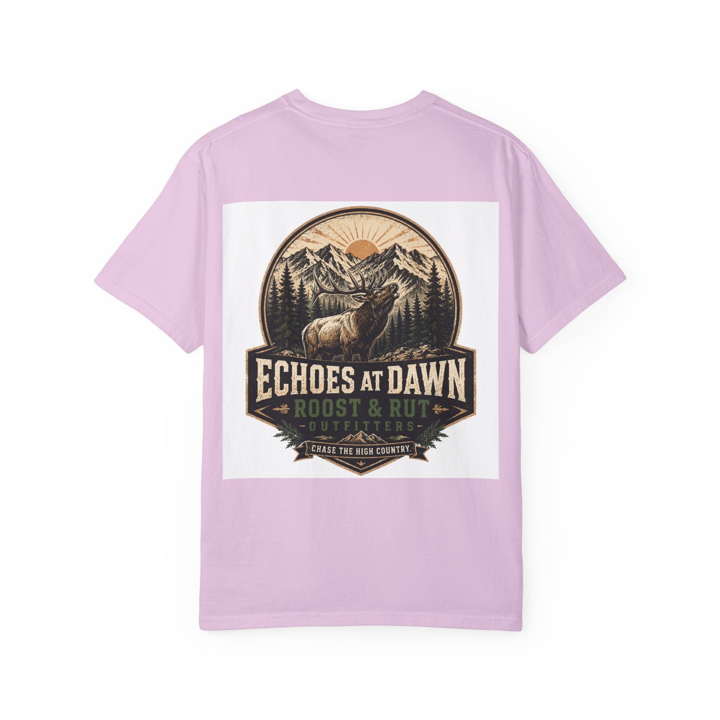 Sunrise RR Logo T-Shirt — Minimal Retro Emblem Tee