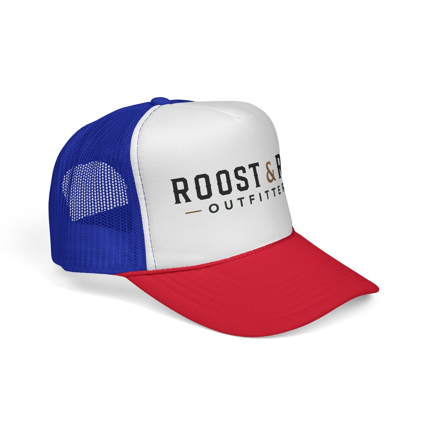 Roost & Rut Outfitters Trucker Cap — Vintage Outdoor Logo Hat
