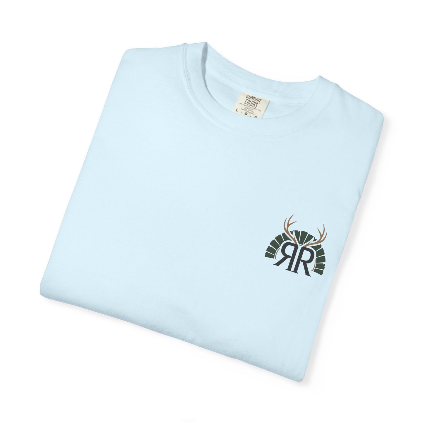 Trails, Tines & Timber T-Shirt — Rustic Outdoor Hunting & Fishing Graphic Tee