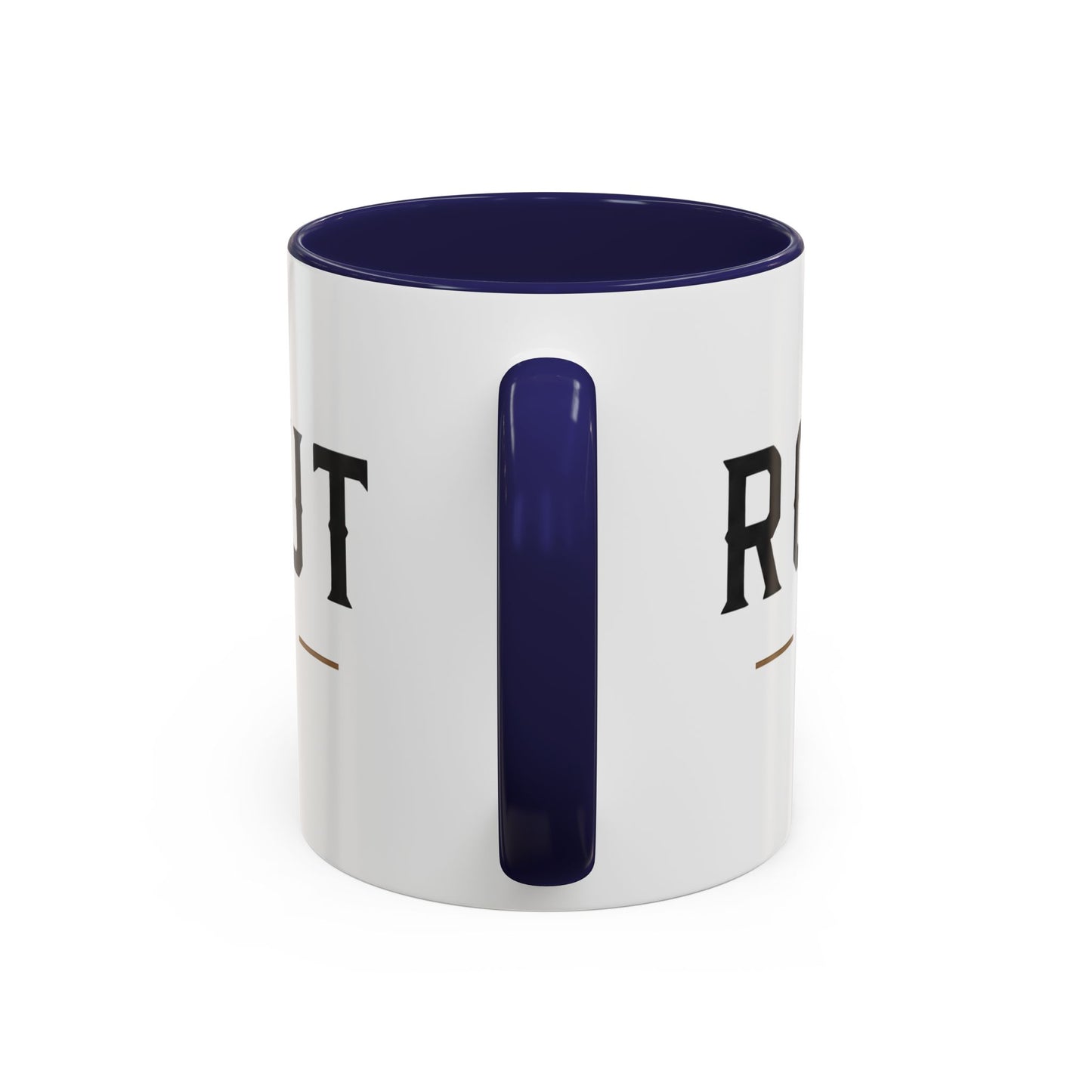 Accent Coffee Mug — Rustic Logo Coffee Cup (11/15oz)