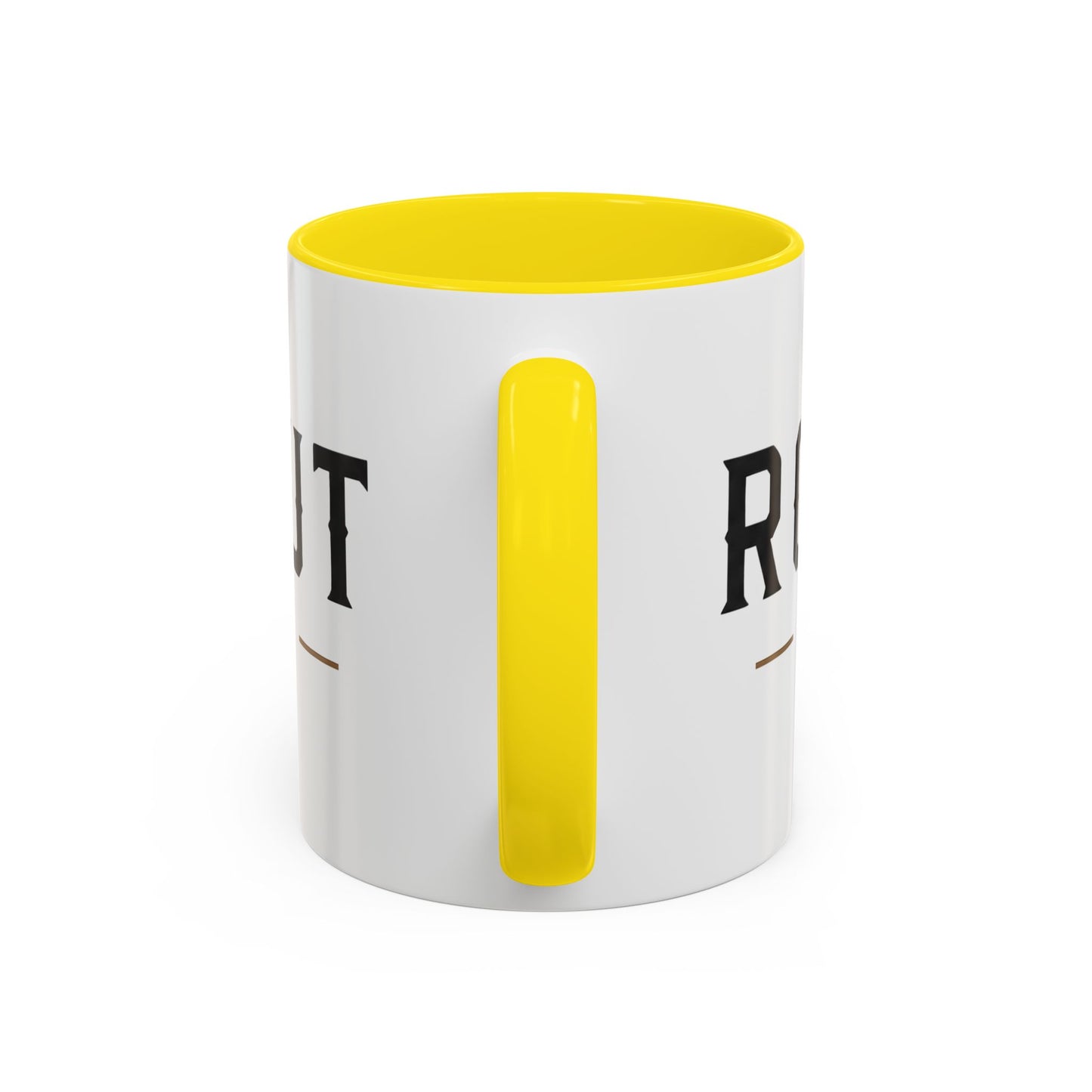 Accent Coffee Mug — Rustic Logo Coffee Cup (11/15oz)