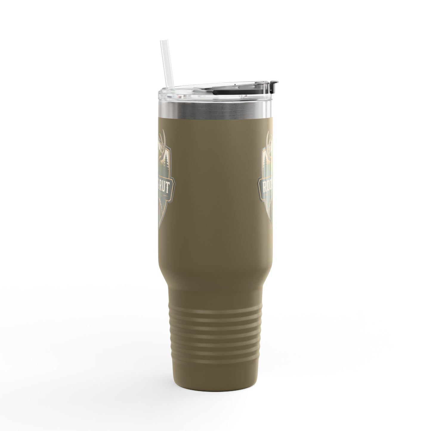 Roost & Rut 40oz Insulated Travel Mug — Outdoor Hunting Camp Tumbler