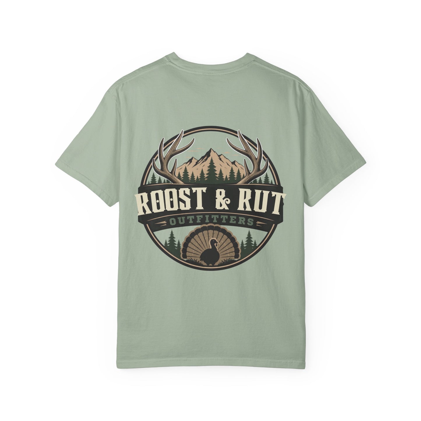Roost & Rut Outfitters Logo Tee — Hunting, Outdoors Graphic T-Shirt