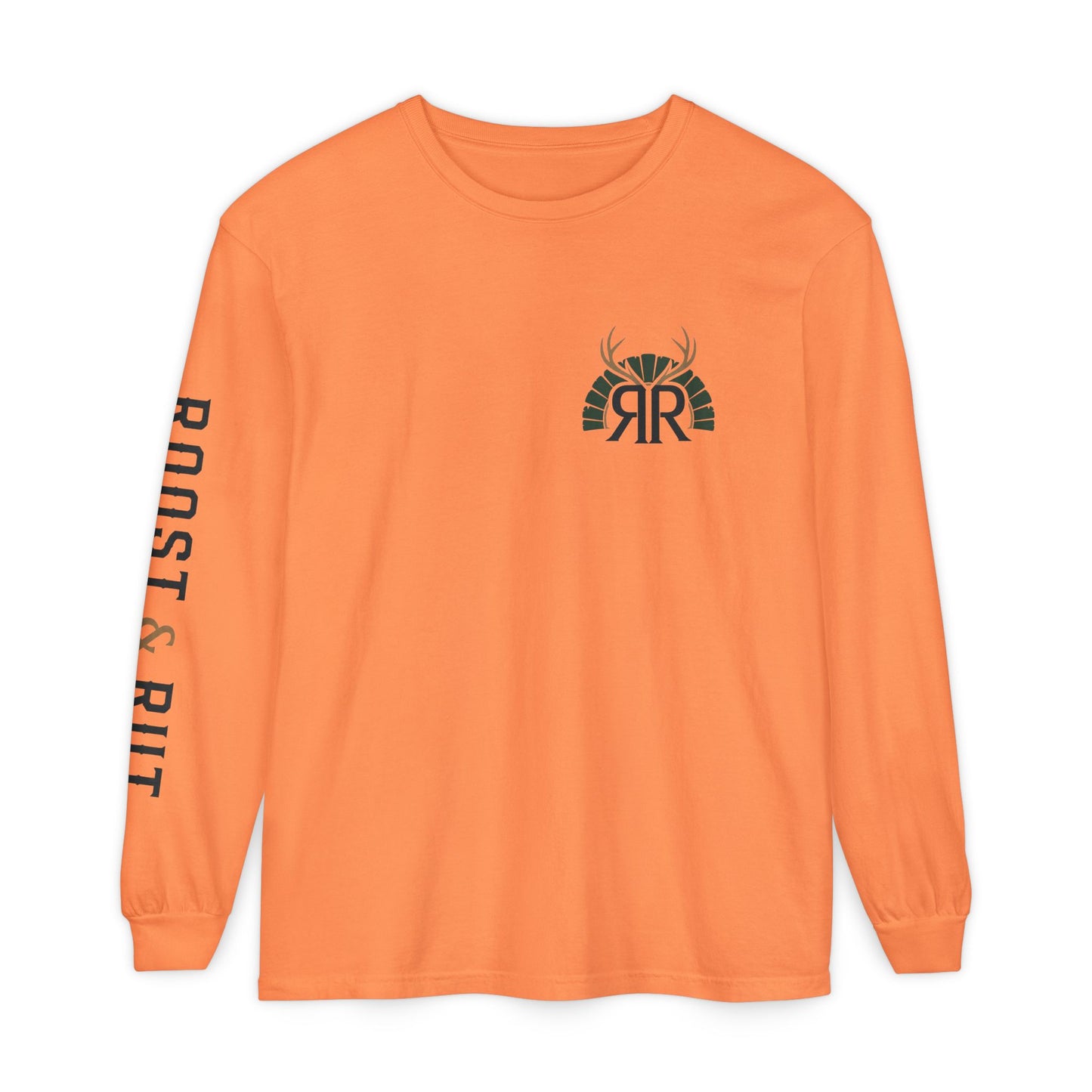 Roost & Rut Outfitters Deer Badge Long Sleeve T‑Shirt